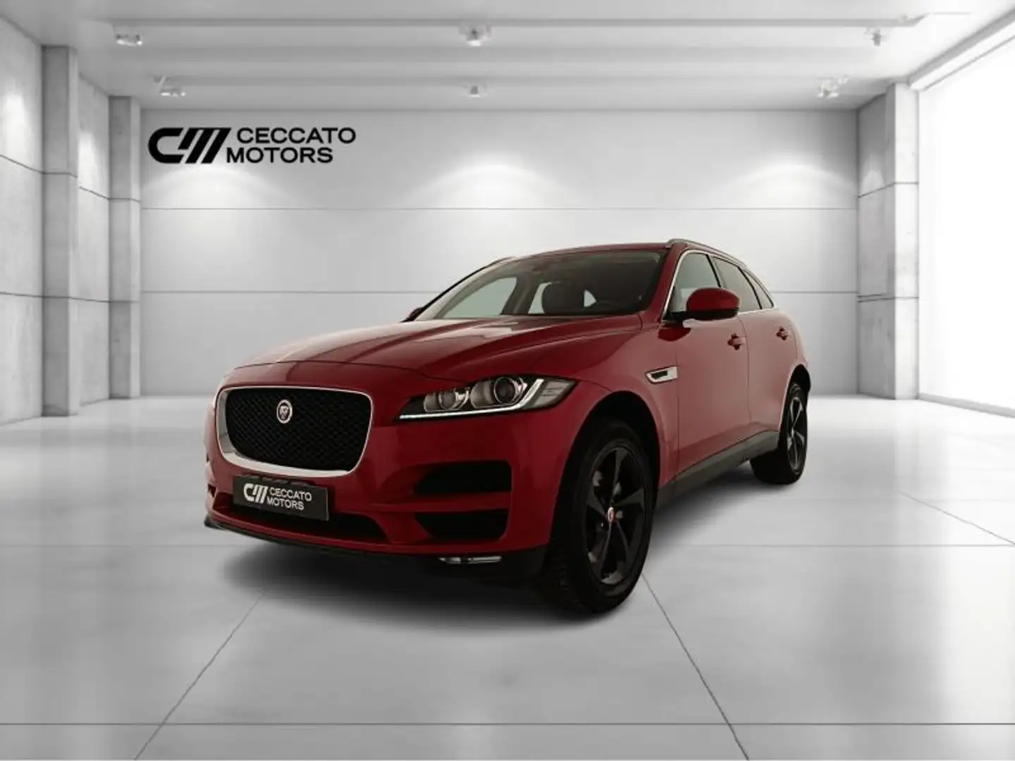 Jaguar F-Pace 2.0d Prestige awd 180cv auto Rosso - 1