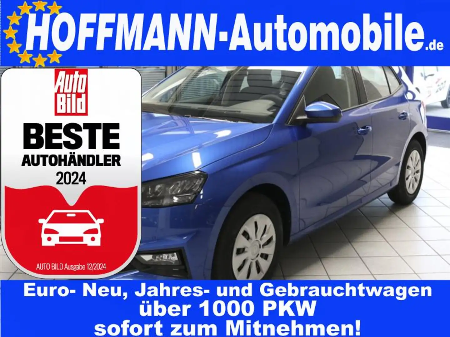 Skoda Fabia Ambition Climatr,SmartLink,LED,Kamera,DWA Blau - 1