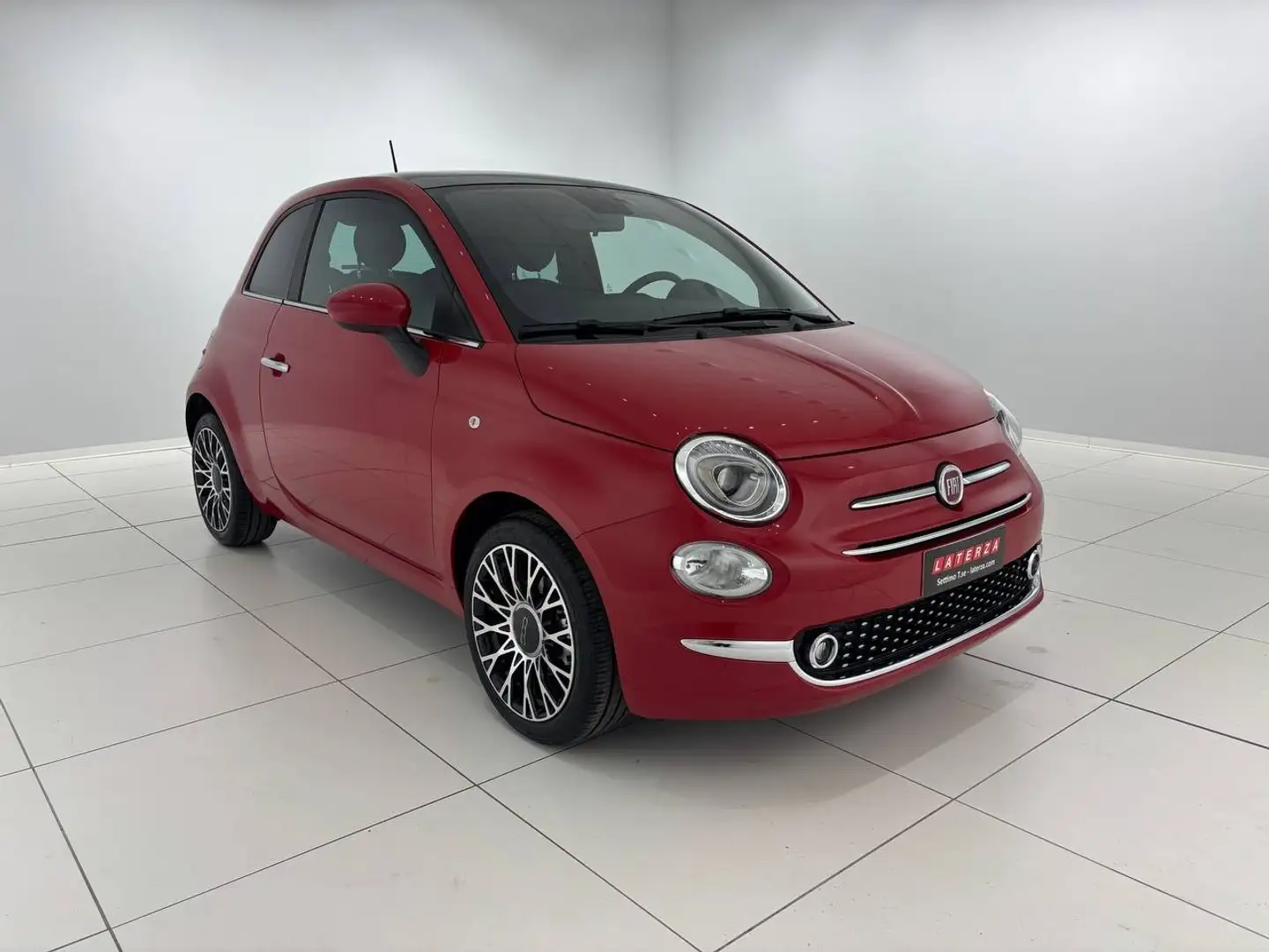 Fiat 500 1.0 FireFly Hybrid Dolcevita Rood - 1