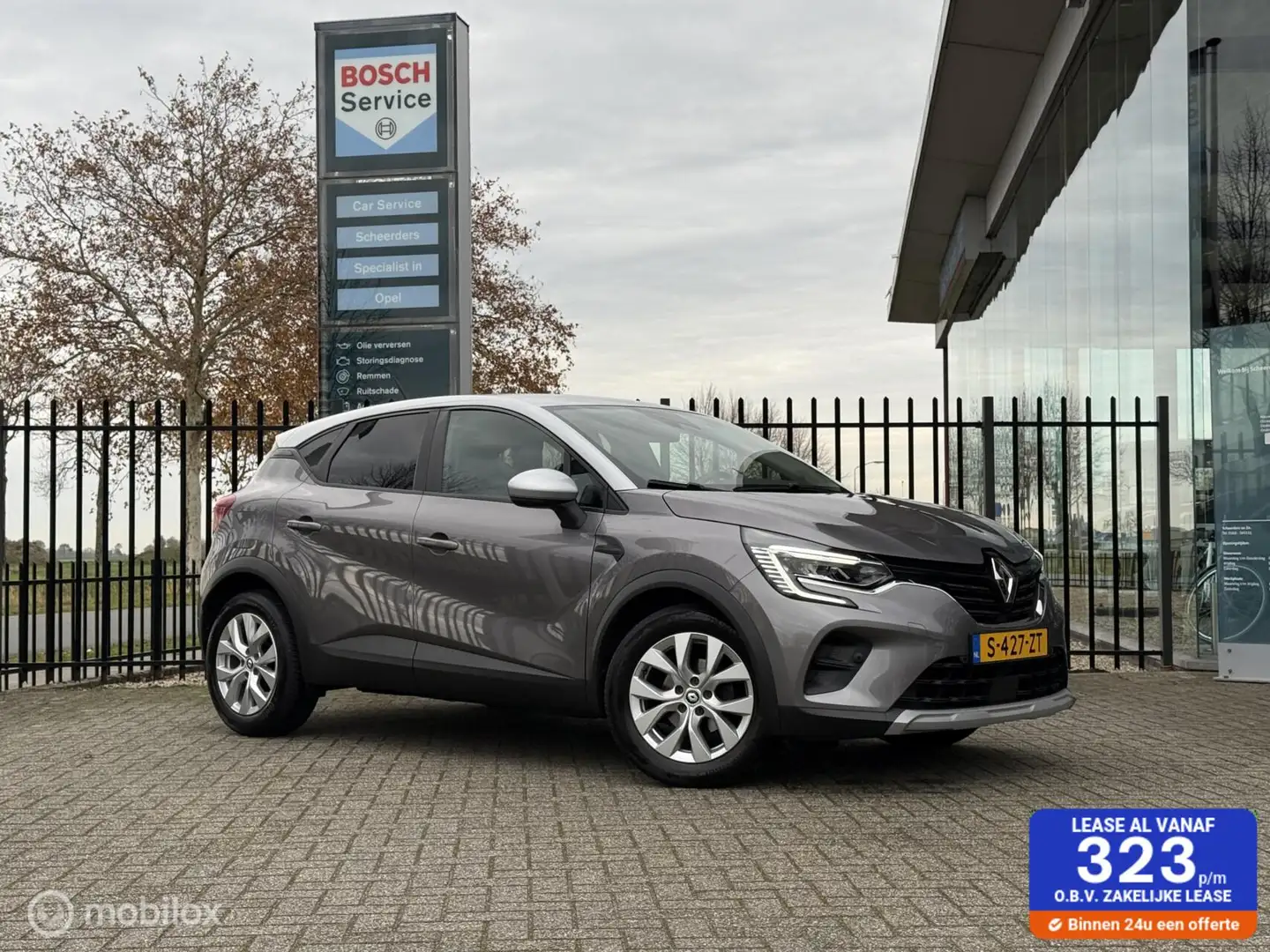 Renault Captur 1.3 TCe 140 Intens | Rijklaarprijs Gris - 1