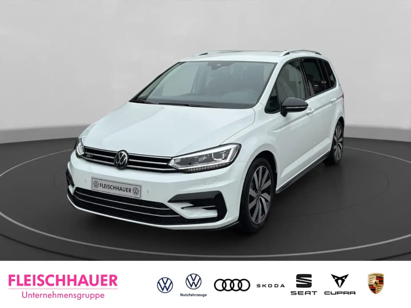 Volkswagen Touran 1,5 TSI Comfortline Sportpaket AHK-el. klappb. Nav Weiß - 1