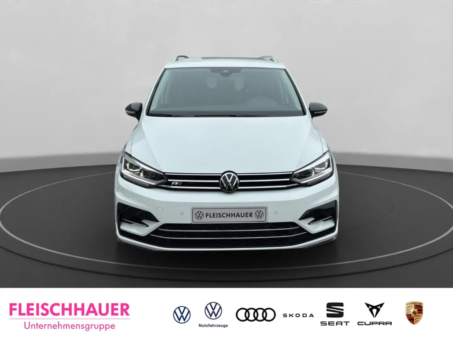 Volkswagen Touran 1,5 TSI Comfortline Sportpaket AHK-el. klappb. Nav Weiß - 2