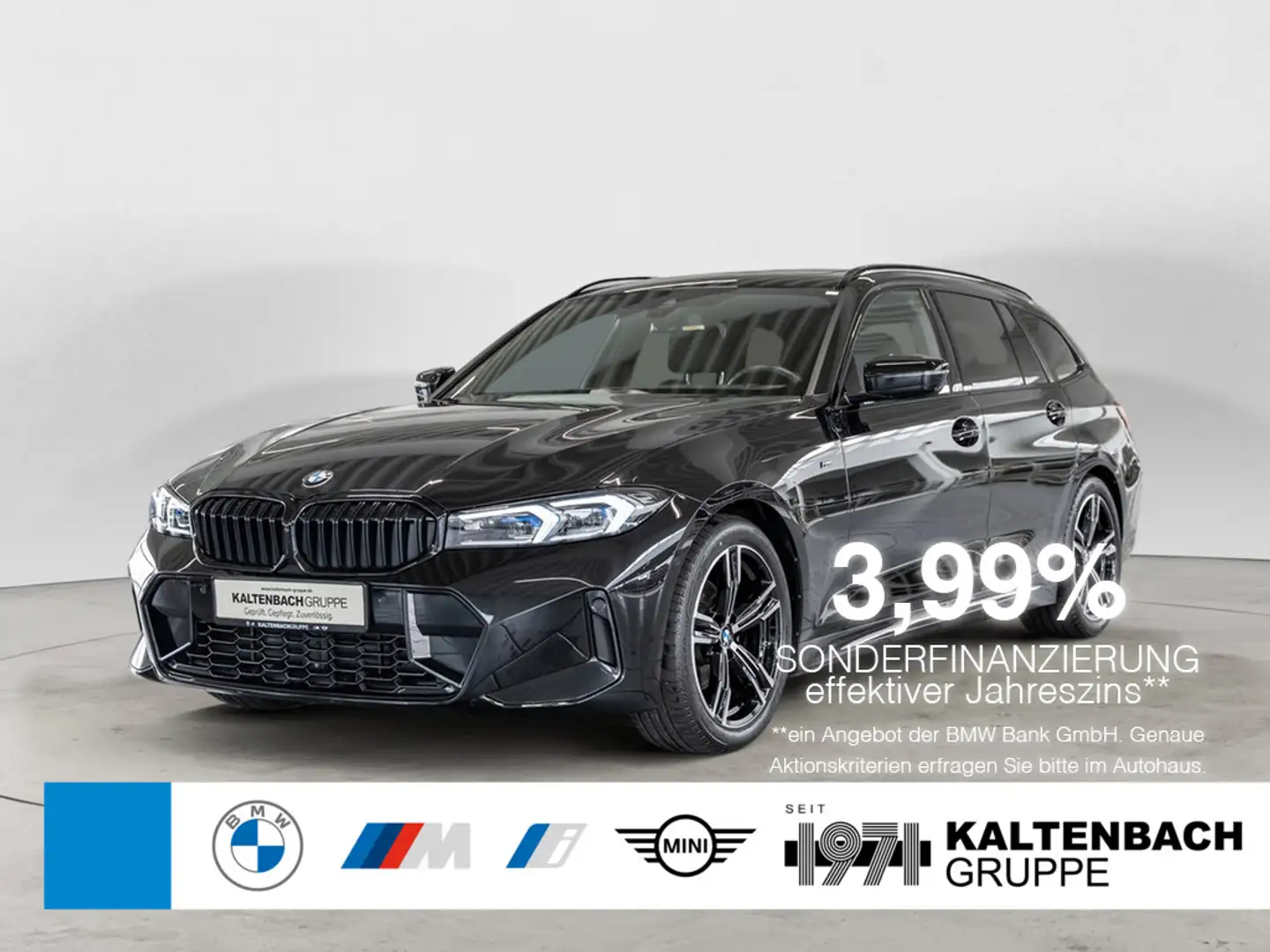 BMW 320 i Touring M-Sport FACEL. PANO HUD 360° LED Noir - 1