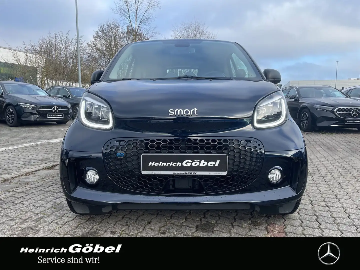 smart forTwo EQ*EXCLUSIVE*22kW*ALLW-REIFEN*WINTER-PAKET*PANO* Blau - 2