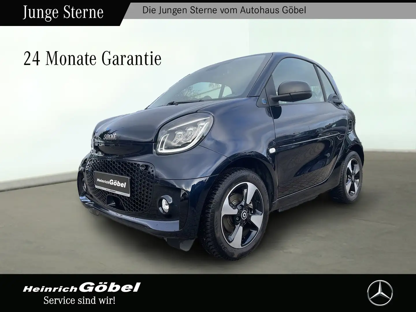 smart forTwo EQ*EXCLUSIVE*22kW*ALLW-REIFEN*WINTER-PAKET*PANO* Blau - 1