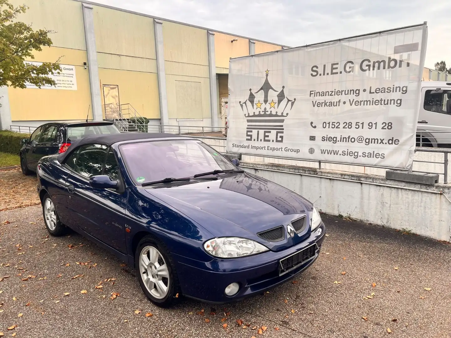 Renault Megane Cabriolet Karmann Sport 2.0 16V IDE Bleu - 1