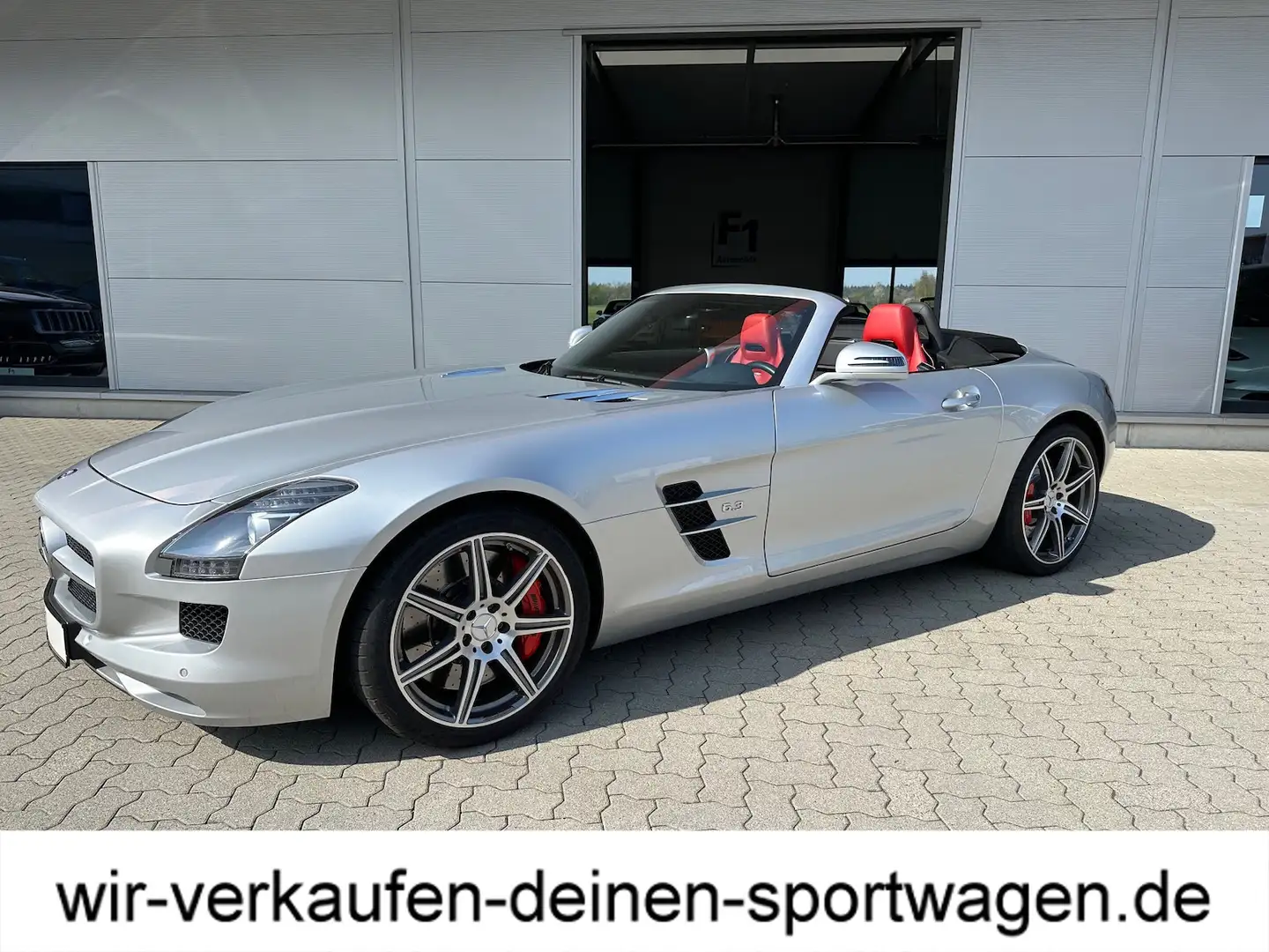 Mercedes-Benz SLS AMG Ride control Memory-P. Kamera unffr. top Zusta Zilver - 2