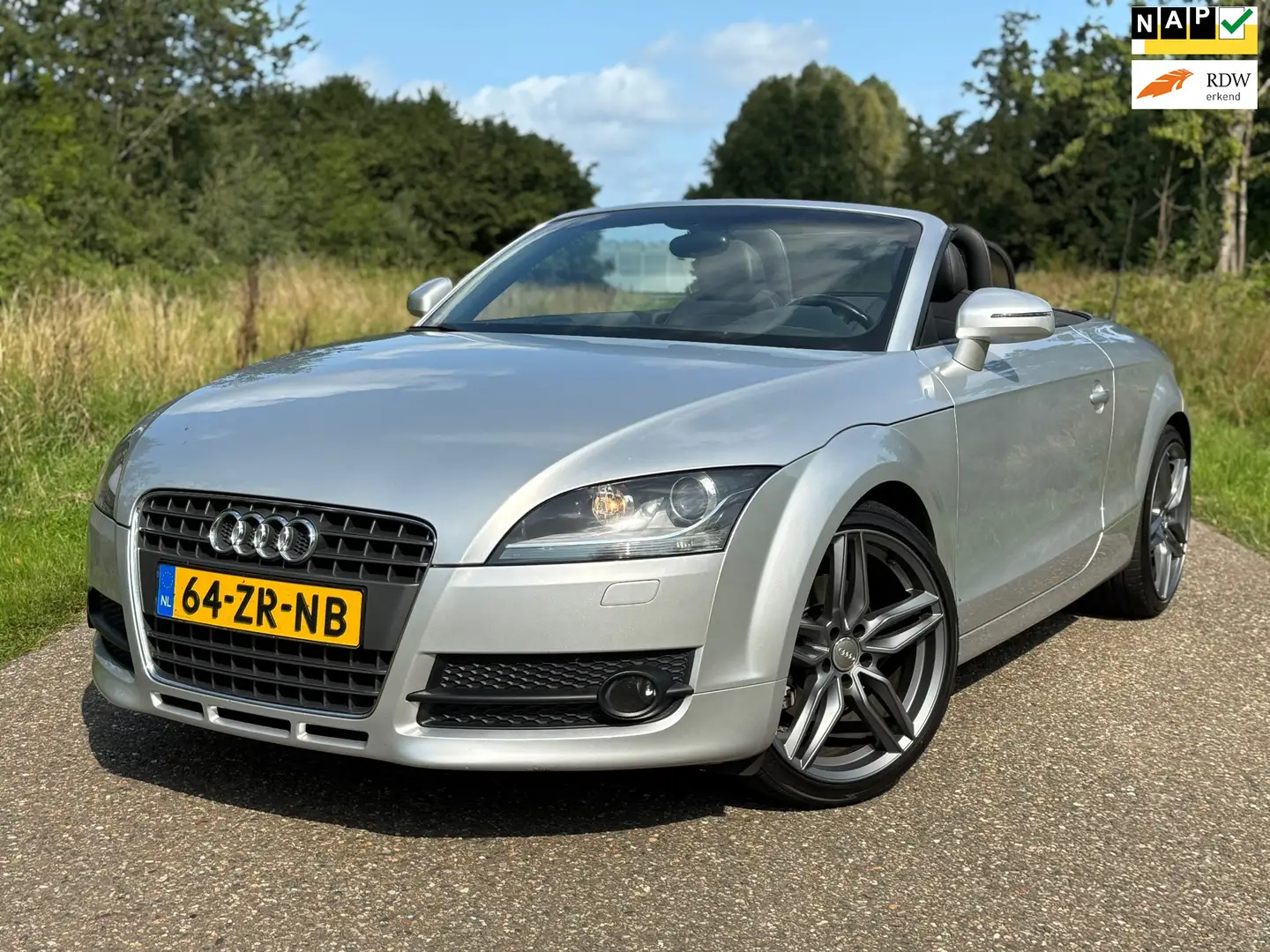 Audi TT Roadster 2.0 TFSI Pro Line/Leder/19''/Pdc/Boekjes Grijs - 1