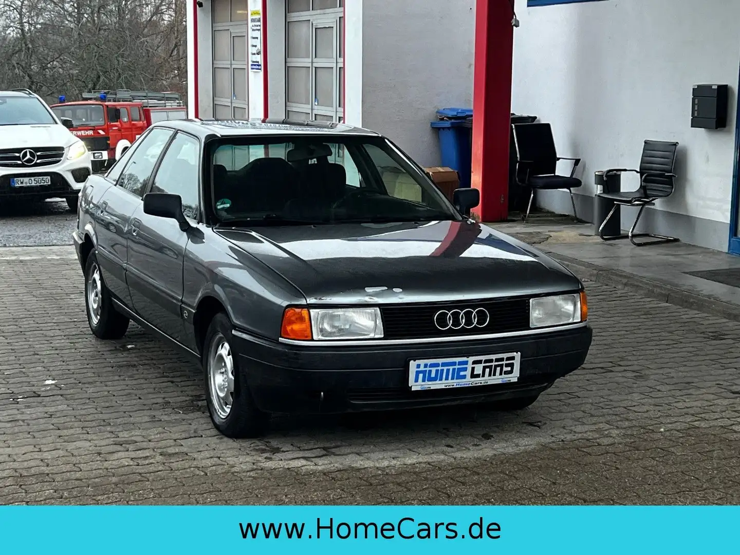 Audi 80 1.8S I Benzin I AHK Grau - 2