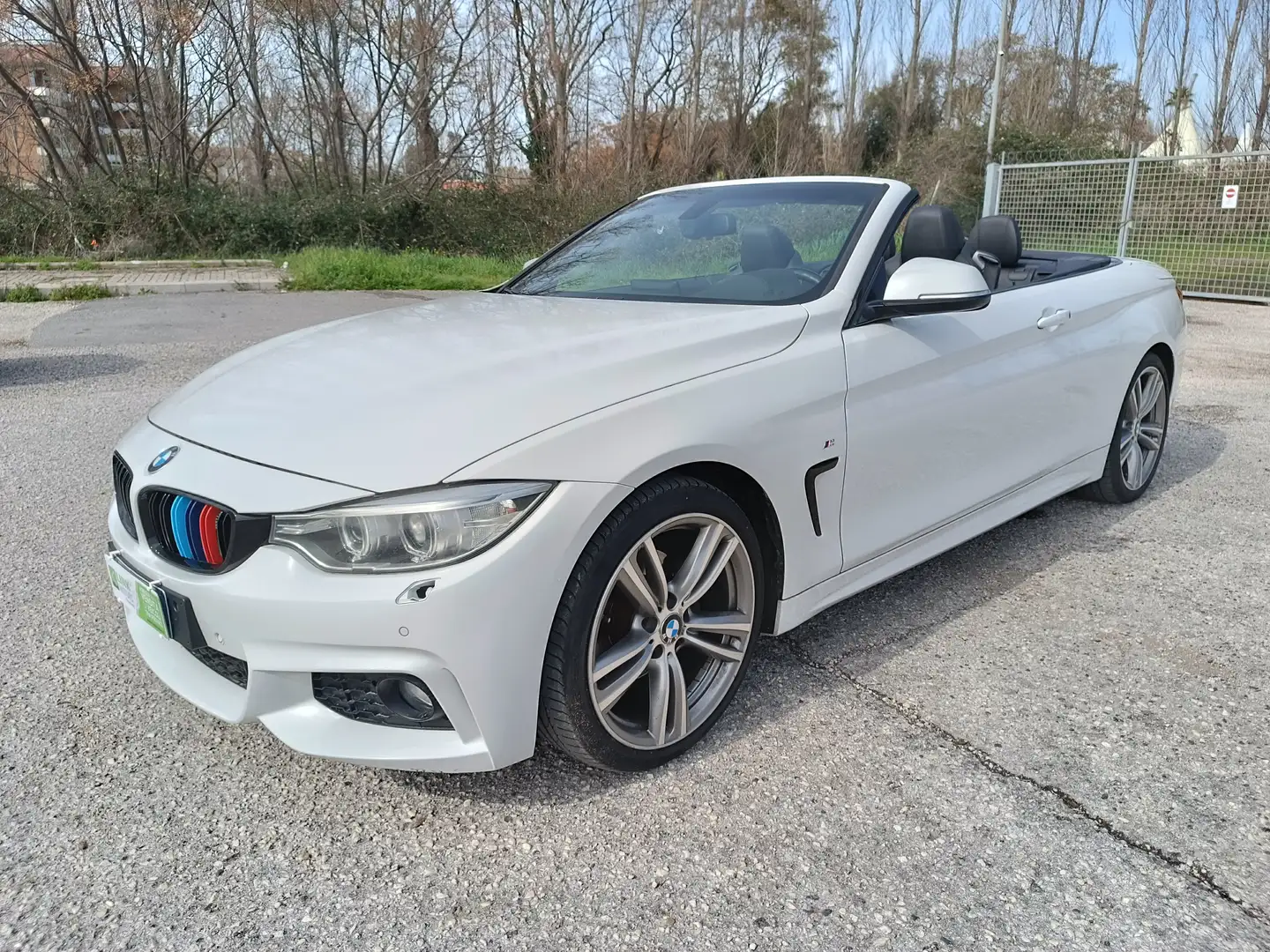 BMW 420 420d Cabrio Msport 184cv Performance Bianco - 1