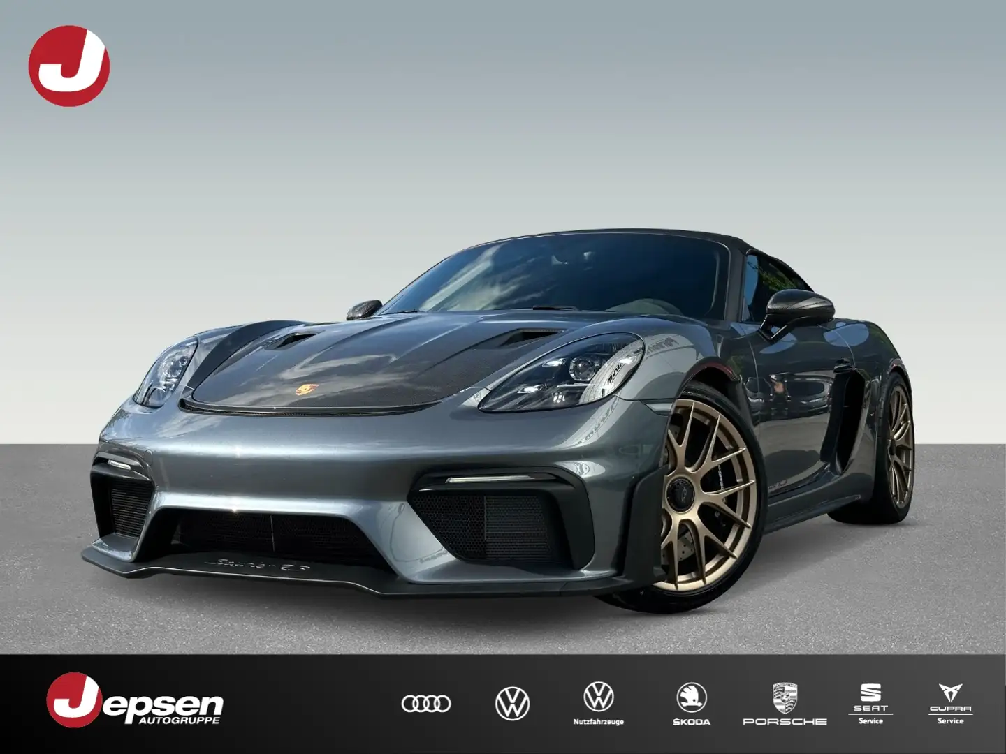 Porsche Boxster Spyder RS 718 Weissach Liftsystem BOSE Grau - 1