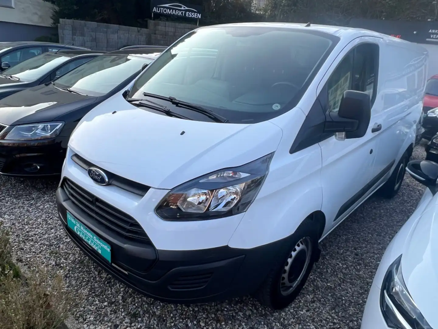 Ford Transit Custom Kasten*TÜV NEU*1 HAND*ZAHNRIEM NE Weiß - 1