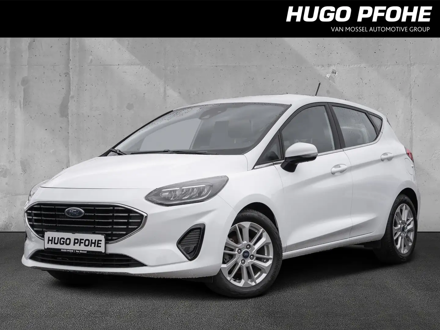 Ford Fiesta Titanium 1.0 AUT|NAVI|PDC|SHZ|LRHZ|WSHZ Blanc - 1
