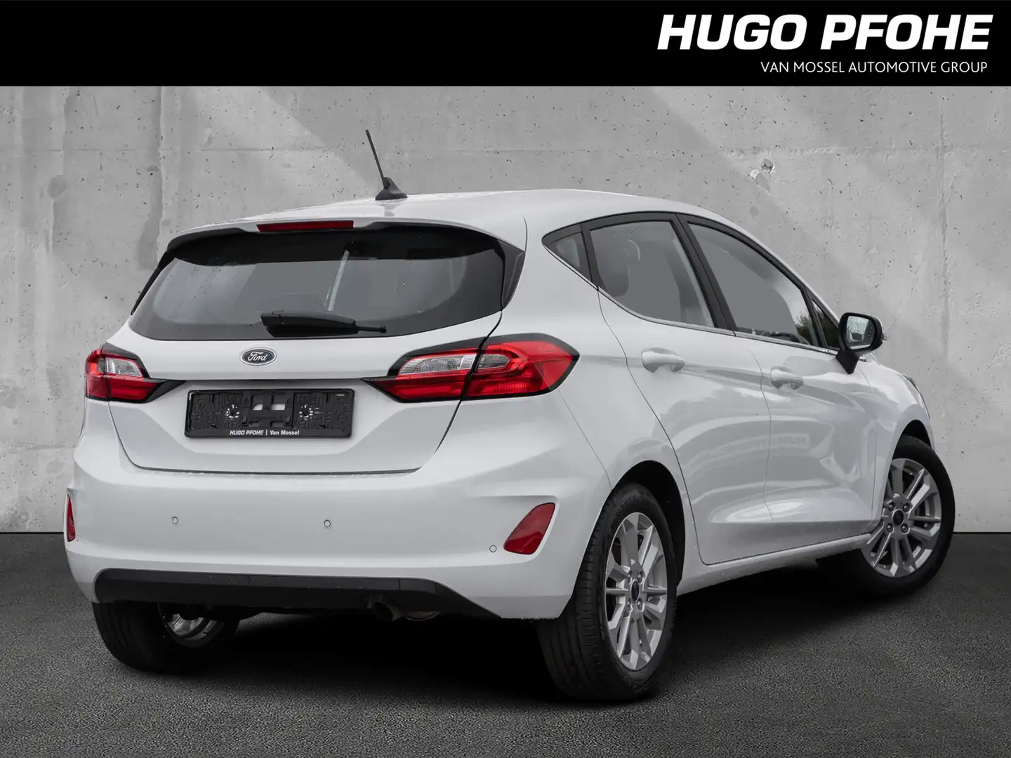 Ford Fiesta Titanium 1.0 AUT|NAVI|PDC|SHZ|LRHZ|WSHZ Blanc - 2