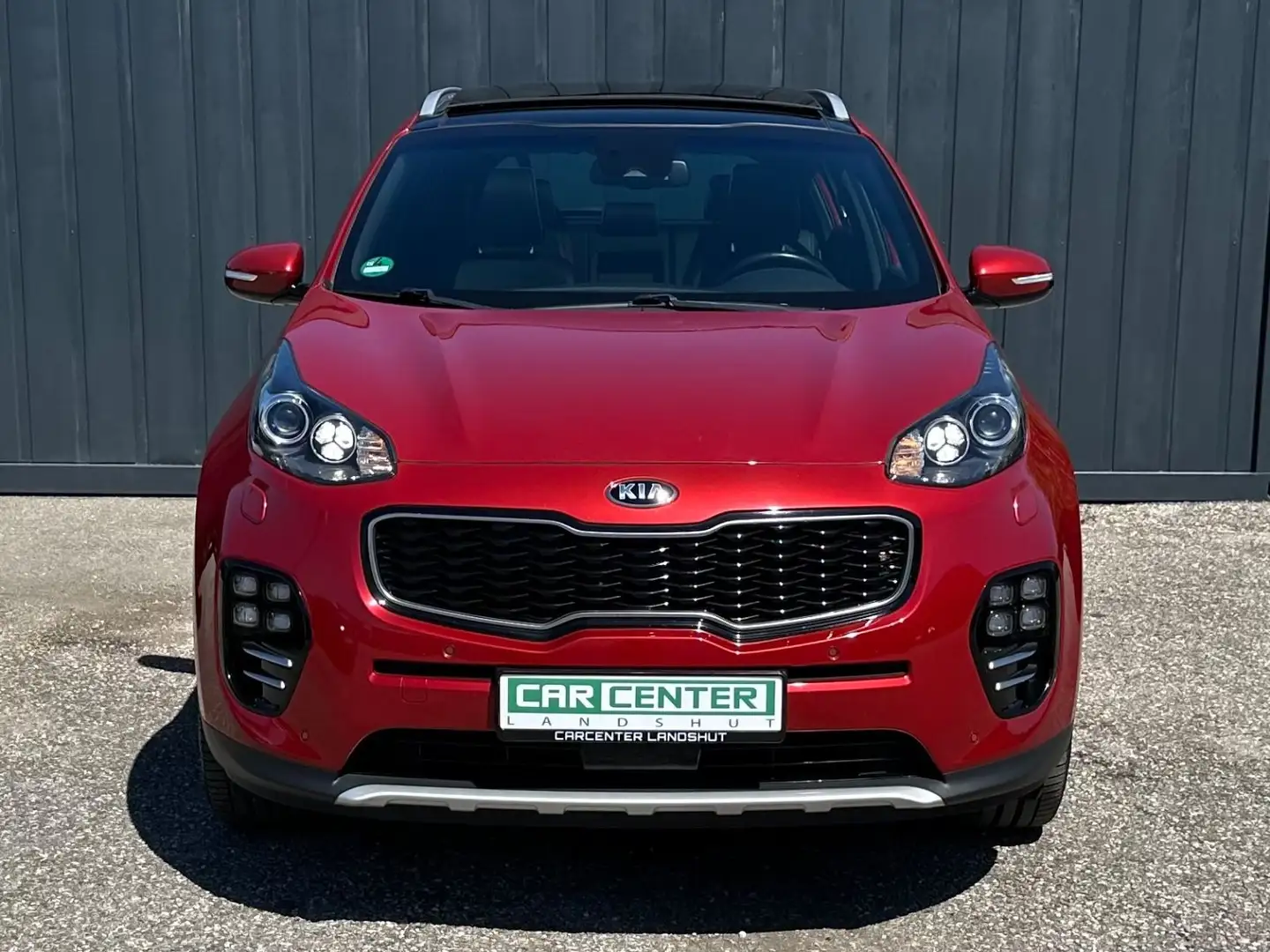 Kia Sportage 1.6 T-GDI GT-Line 4WD XENON,PANO,LEDER Rojo - 2