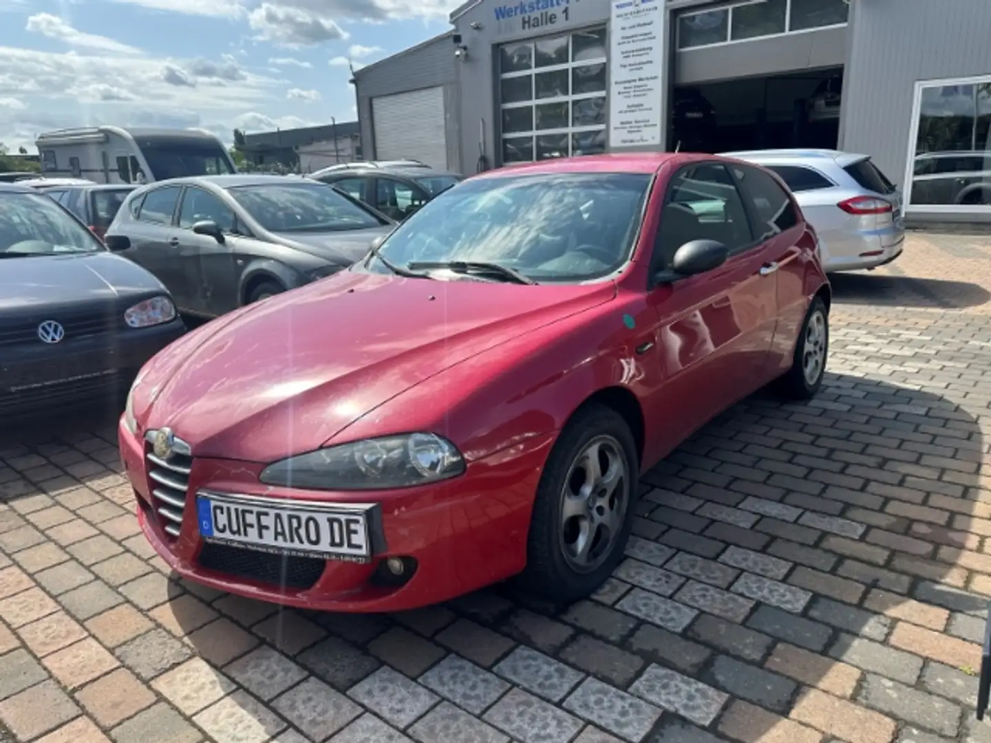 Alfa Romeo 147 1.9 JTD 16V M-Jet Distinctive DPF Klimaautom Alu e Rot - 2