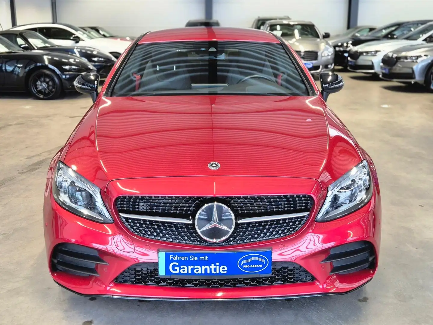 Mercedes-Benz C 300 d COUPE AMG LINE DESIGNO HUD SHZ CAM ACC Rot - 2