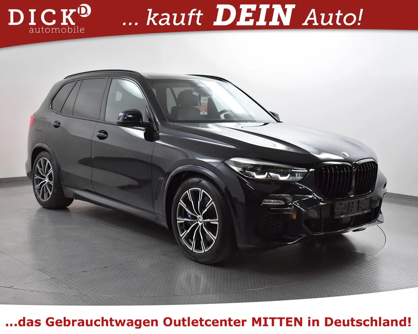BMW X5 xD 45e Sport Aut M PAKET+SCHADO+LUFT+KAM+AHK+ Black - 1