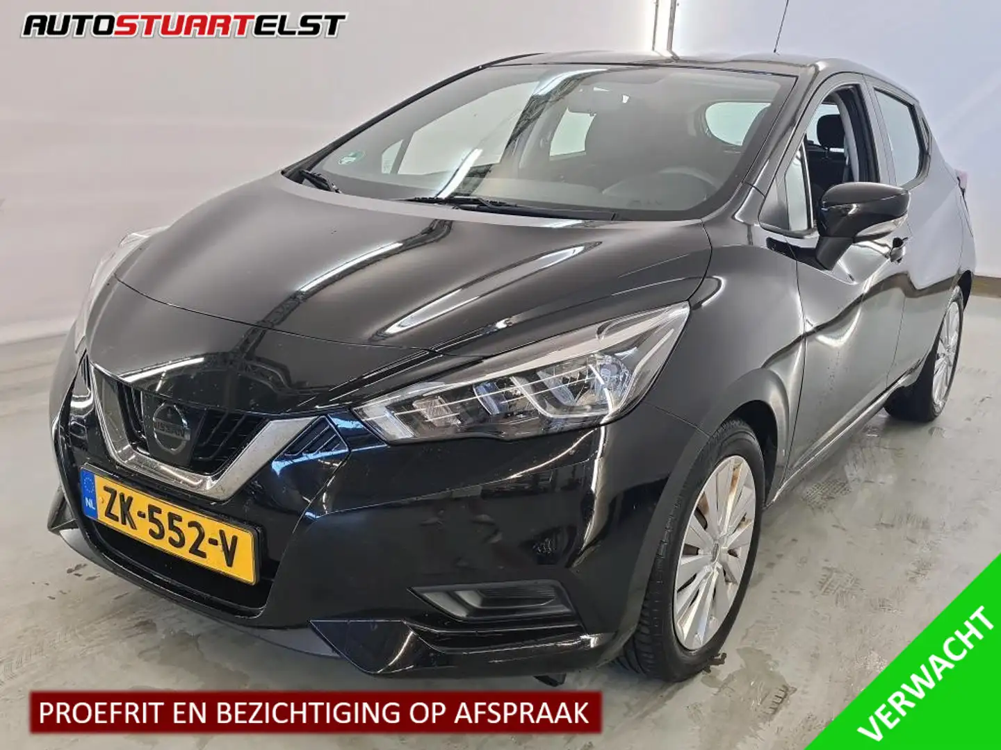 Nissan Micra 1.0 IG-T Acenta Airco | Carplay | Cruise | Multime Zwart - 1