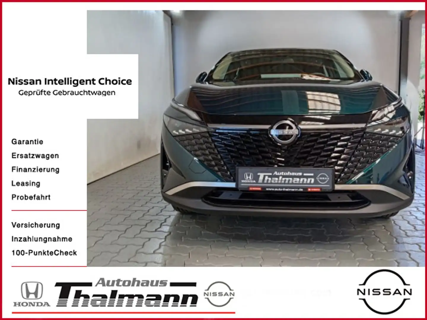 Nissan Qashqai 1.3 DIG-T MHEV Acenta Navi, Winter-Paket Grün - 1