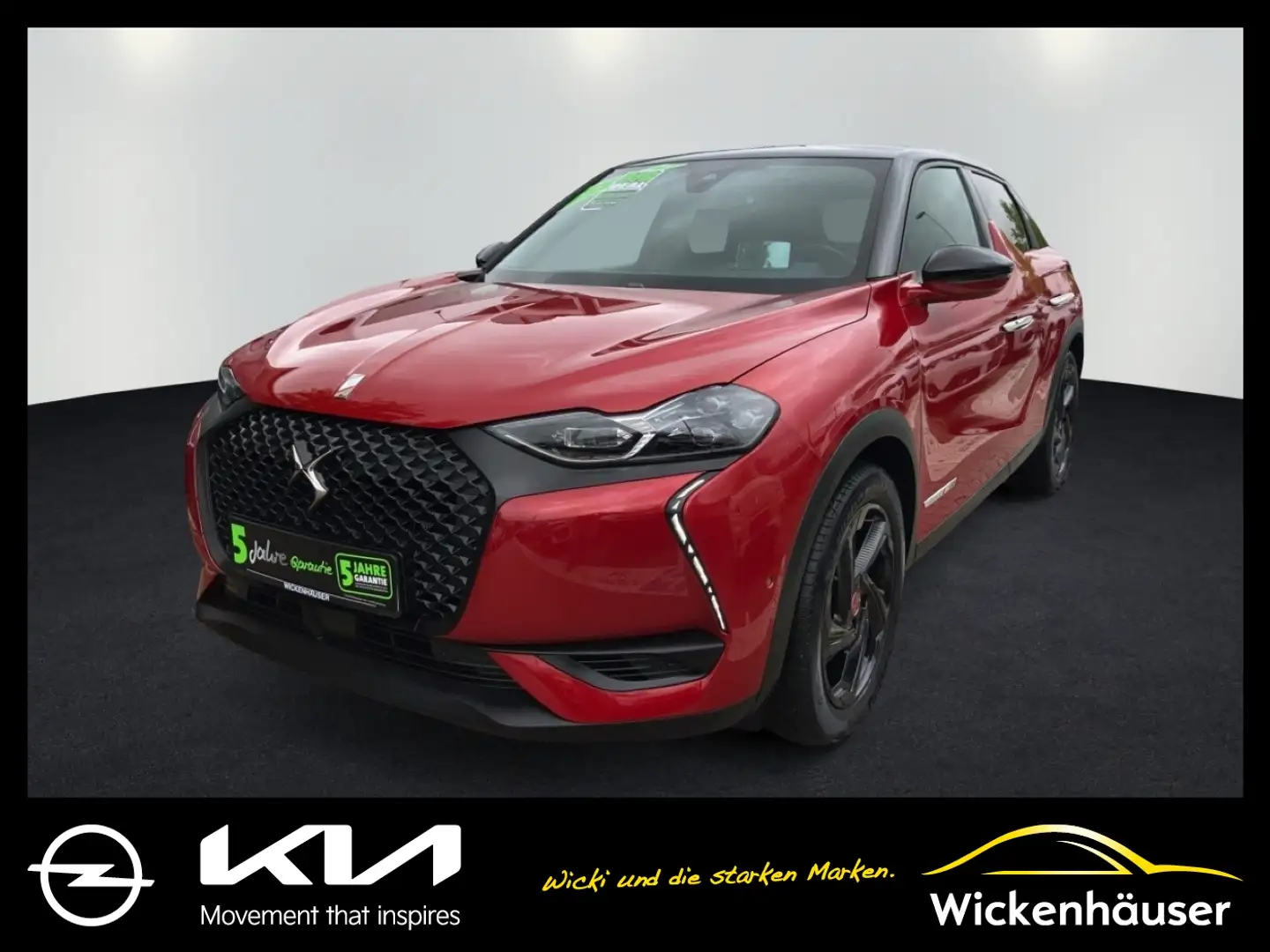 DS Automobiles DS 3 Crossback DS3 Crossback PerformanceLine Navi Kamera Rojo - 1