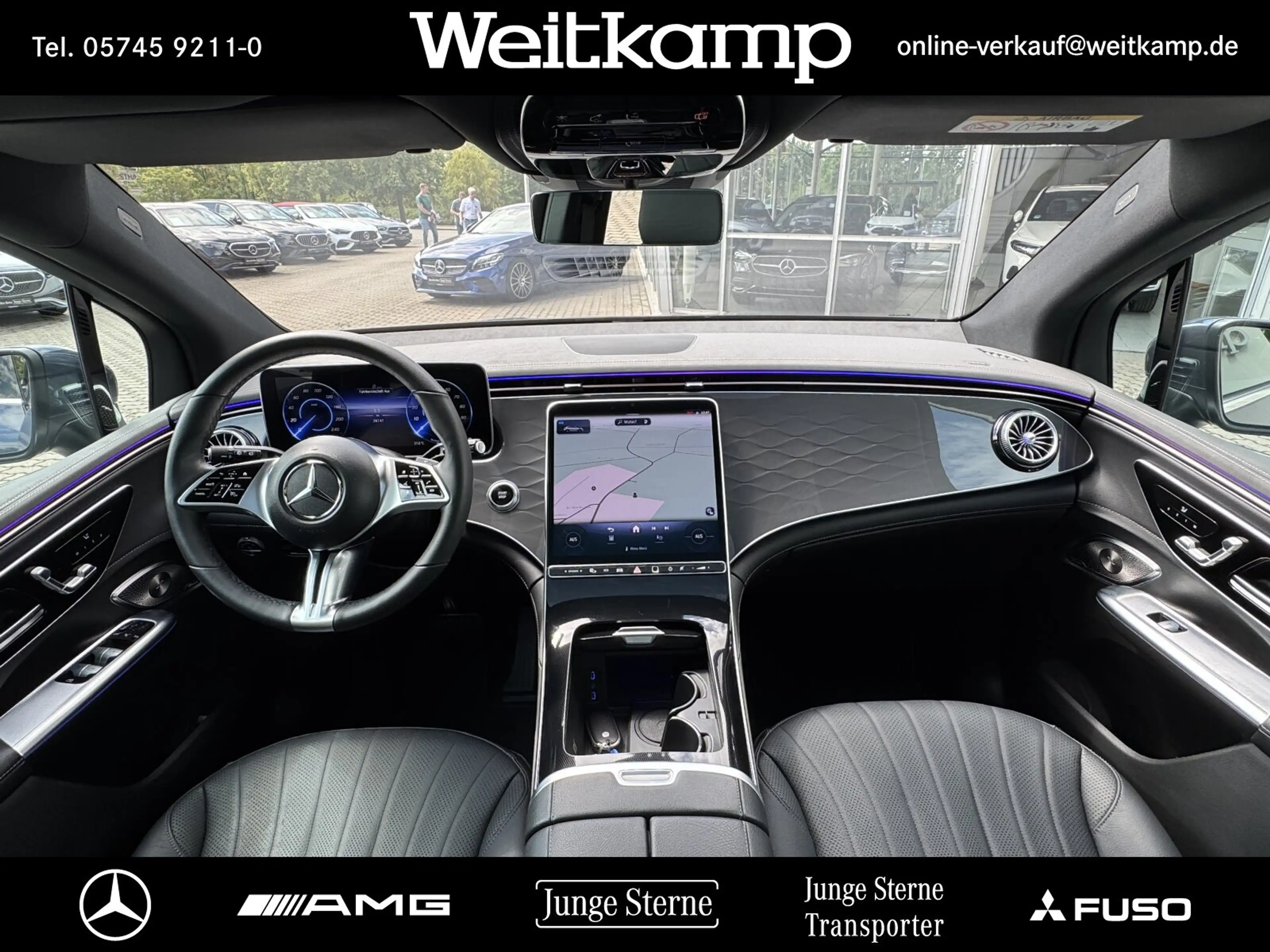 Mercedes-Benz EQE SUV EQE 350 4MATIC DIGI-LIGHT+AHK+PANO+DISTRO.+360°+ — photo 11
