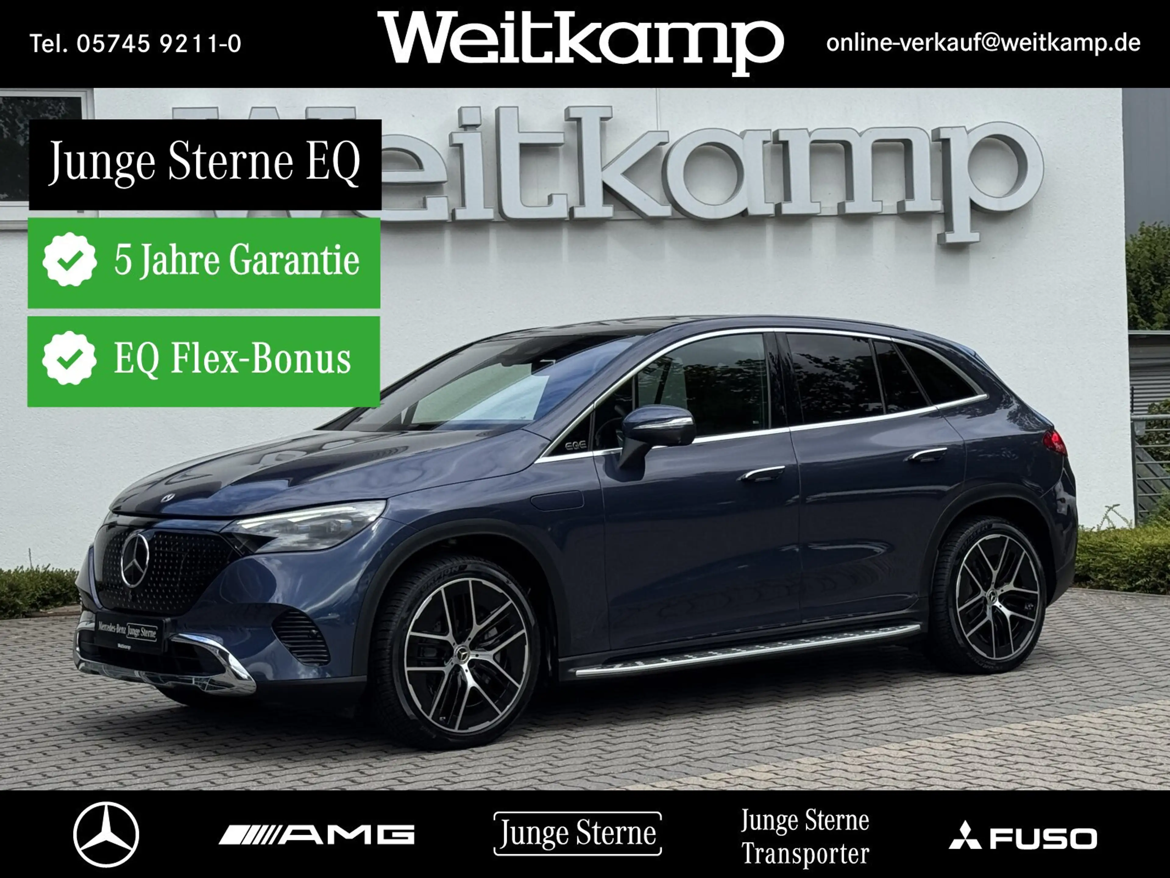 Mercedes-Benz EQE SUV EQE 350 4MATIC DIGI-LIGHT+AHK+PANO+DISTRO.+360°+