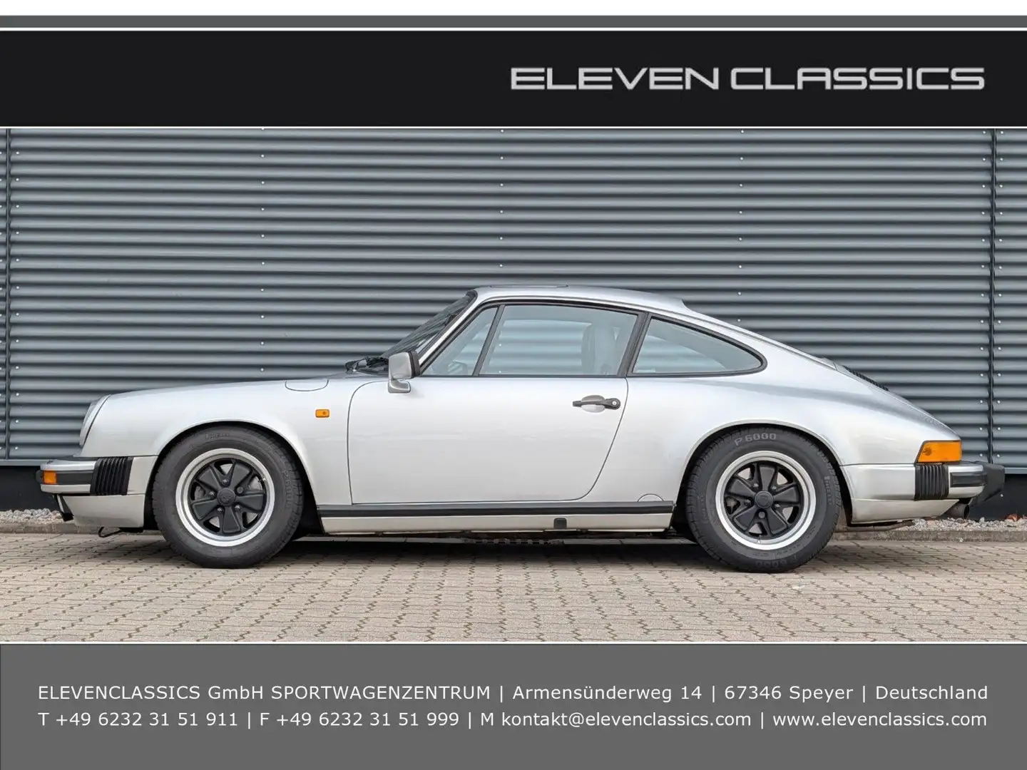 Porsche 911 3.2 Carrera Coupé Argintiu - 1