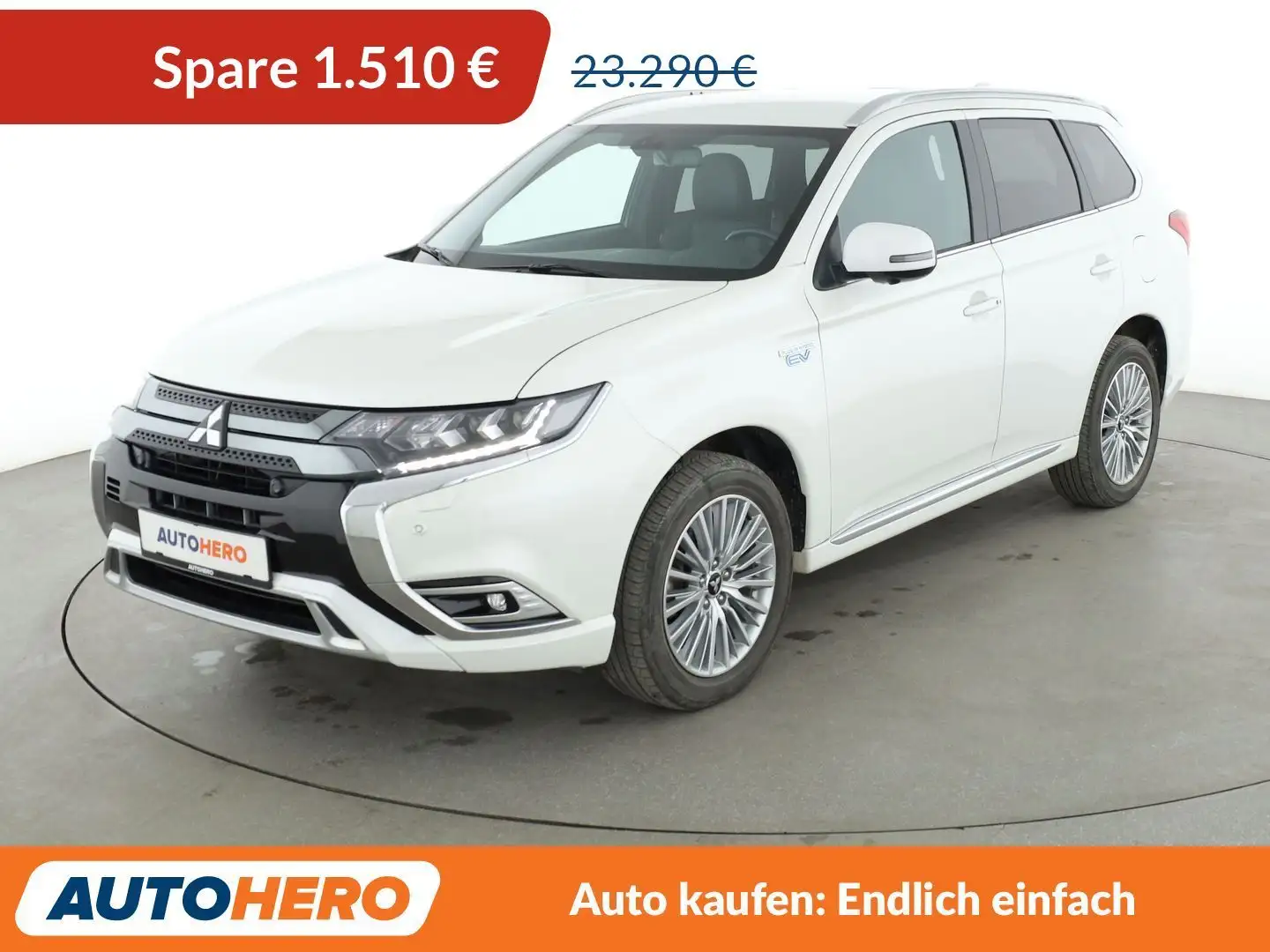 Mitsubishi Outlander PHEV Intro Edition 4WD Aut.*XENON*TEMPO*CAM*PDC*SH Weiß - 1