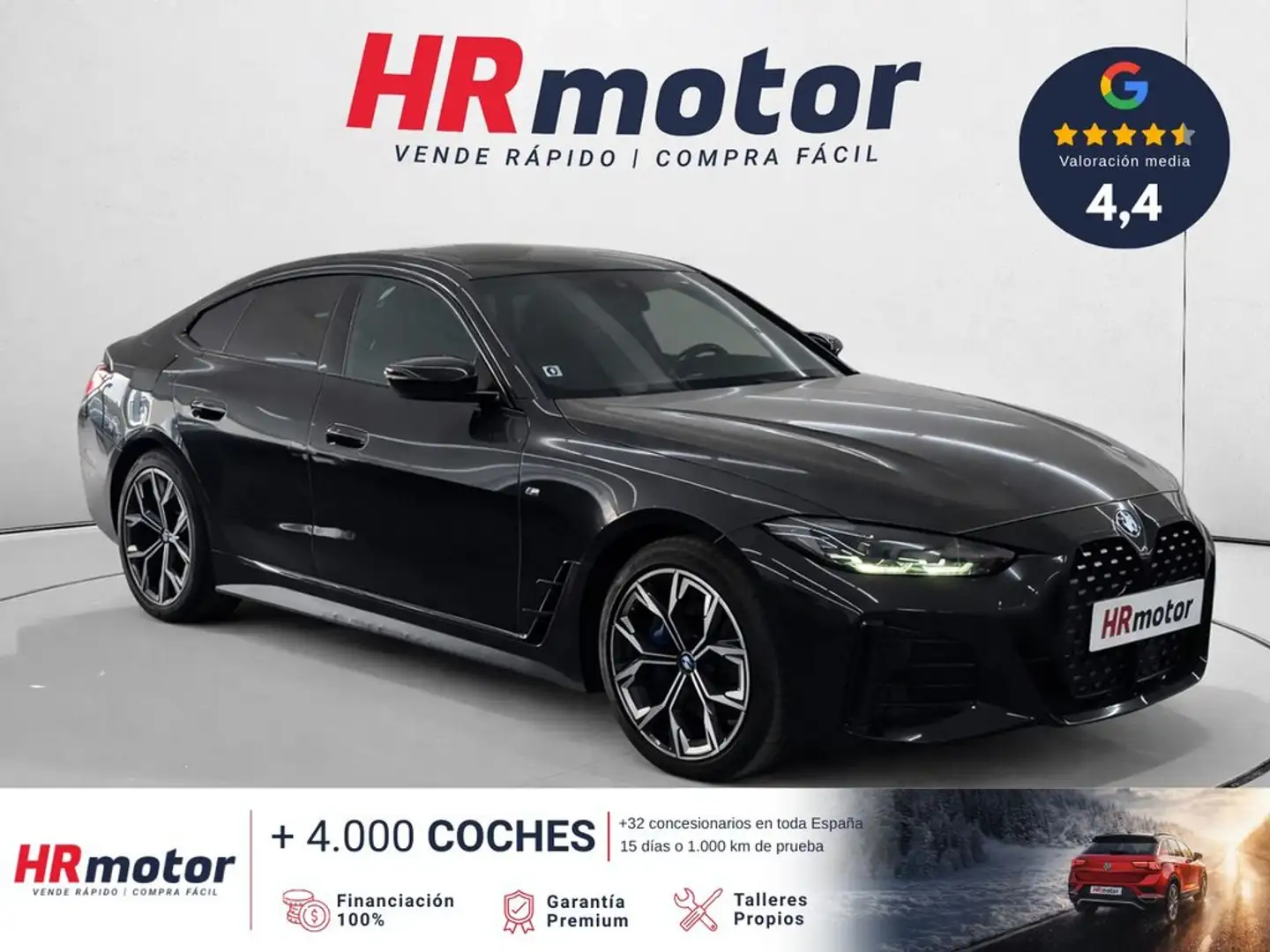 BMW 420 420d M Sport Negro - 1