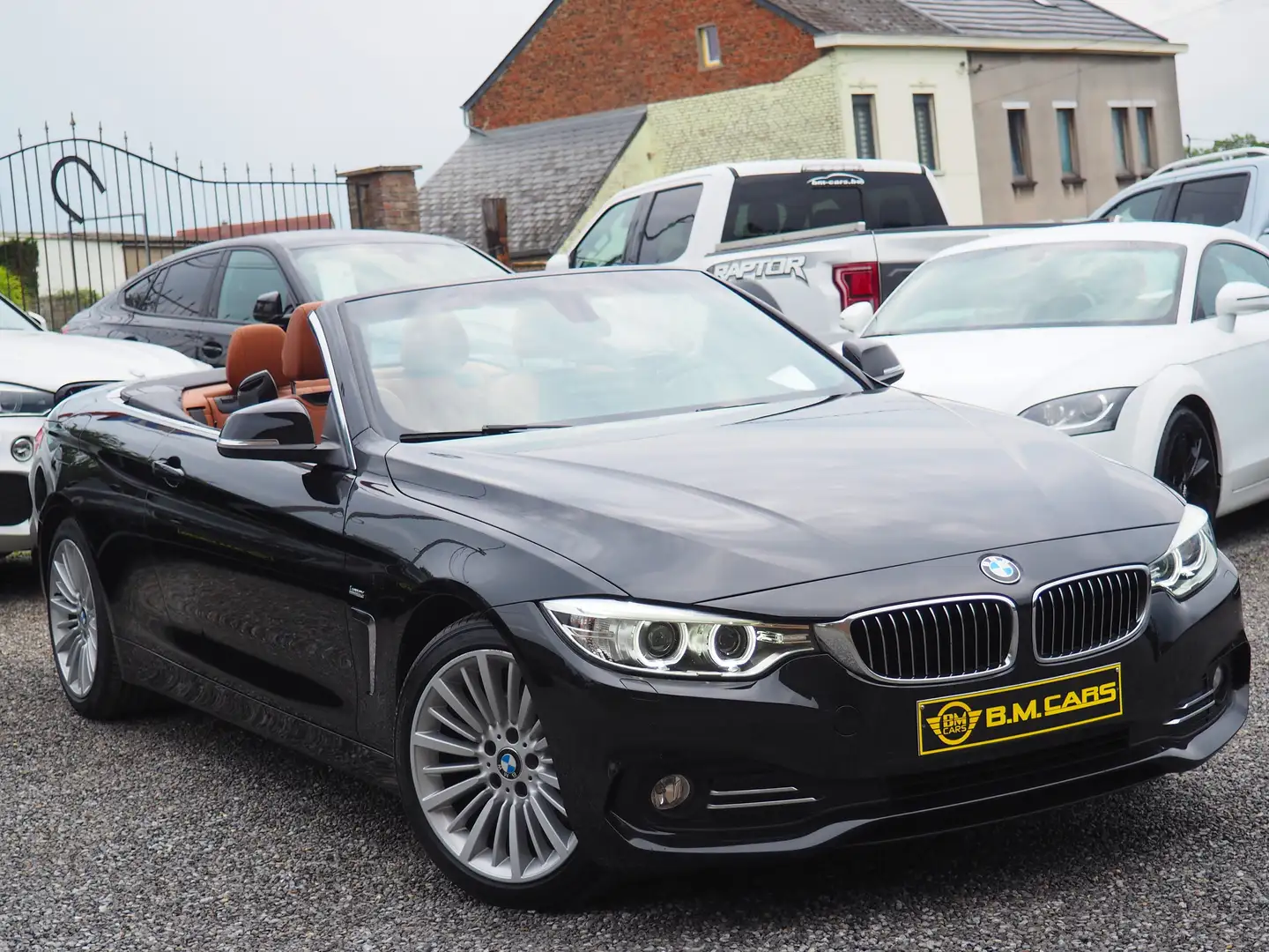 BMW 420 dA CABRIO ✅LUXURY✅GPS-CUIR-XENON-CLIM-CAMERA Gris - 2
