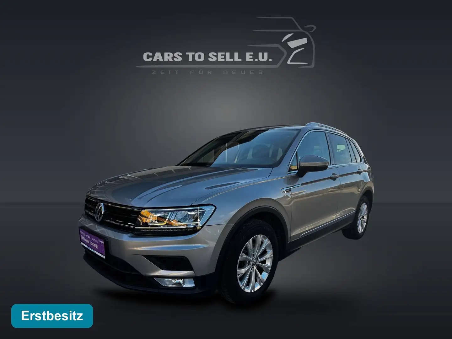 Volkswagen Tiguan 1.4 TSI BMT Comfortline Silber - 1