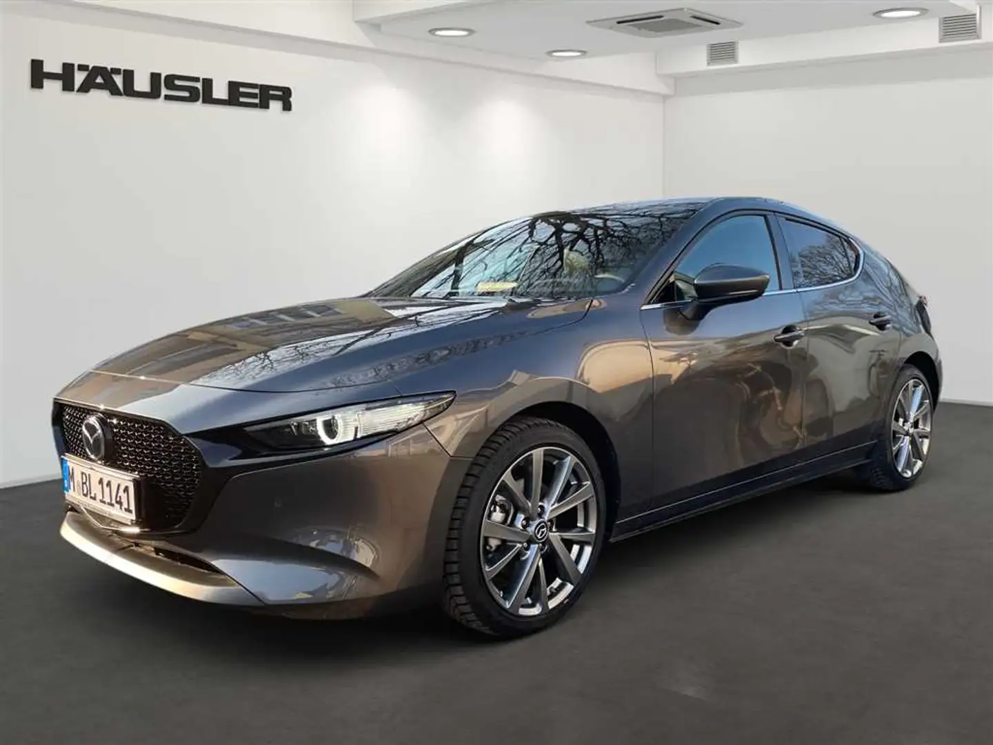 Mazda 3 Exclusive-line 2.0L e-SKYACTIV X Navi*Kamera*LED*P Gris - 1