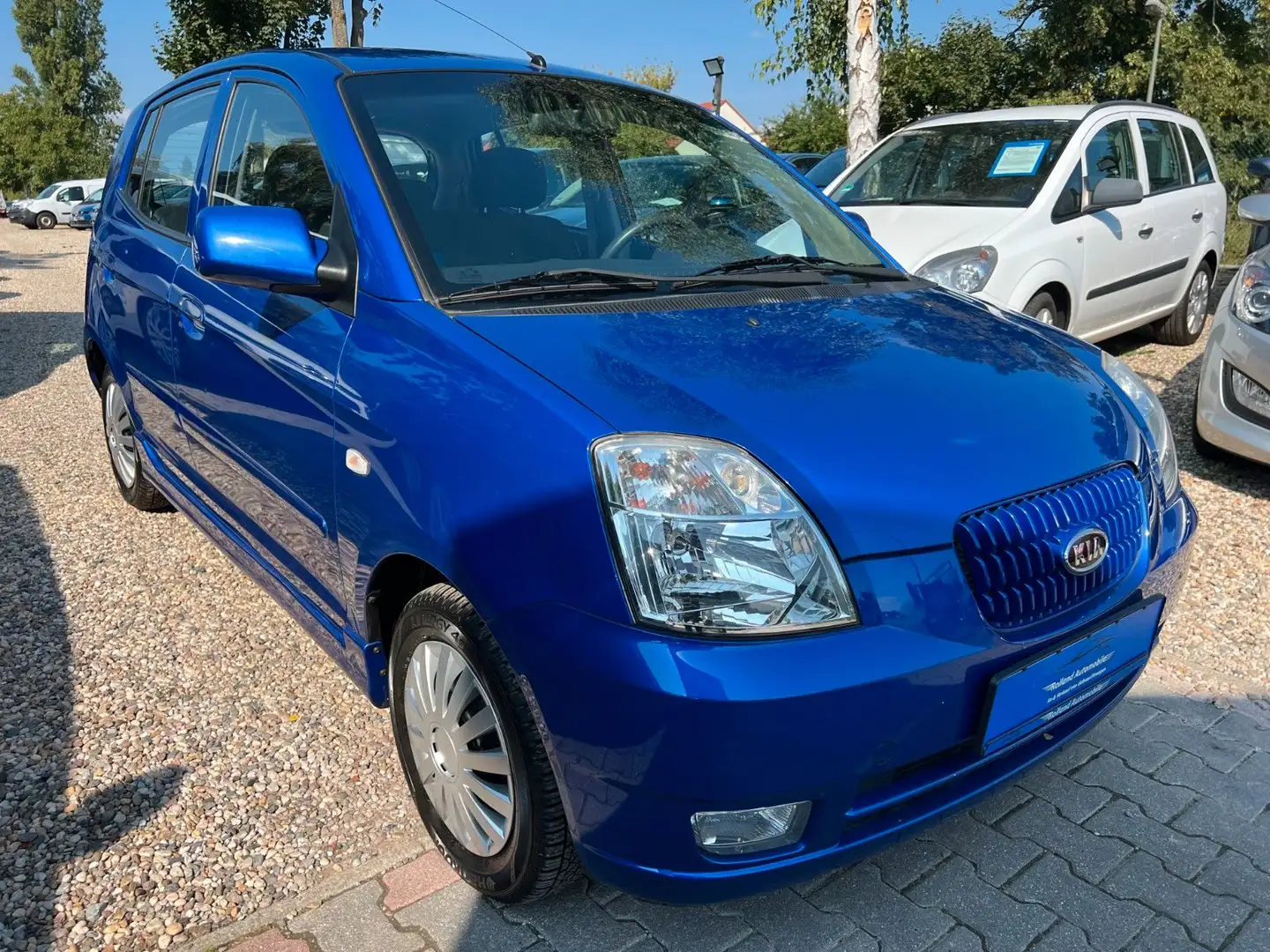 Kia Picanto 1.1 EX*1.HD*Klima*SHZ*48.TKM*TÜV NEU Blau - 2