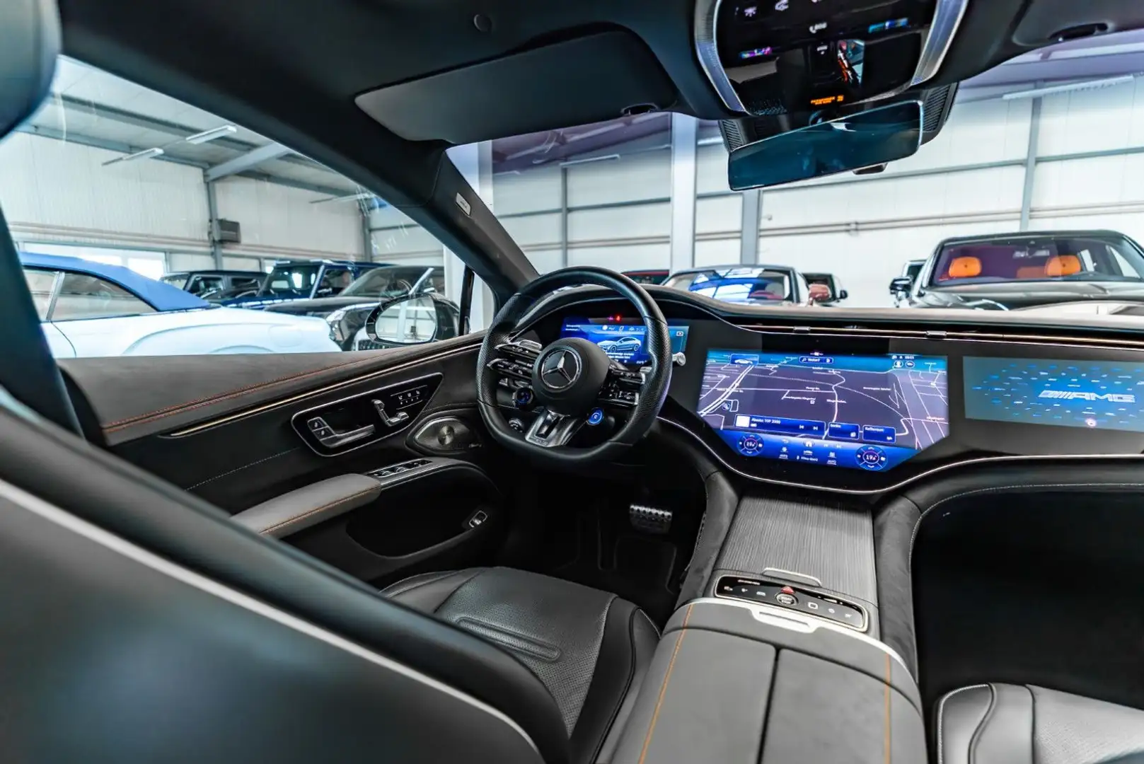 Mercedes-Benz EQS AMG 53 4M / Premium Plus / Prod. 02.2022 Schwarz - 2