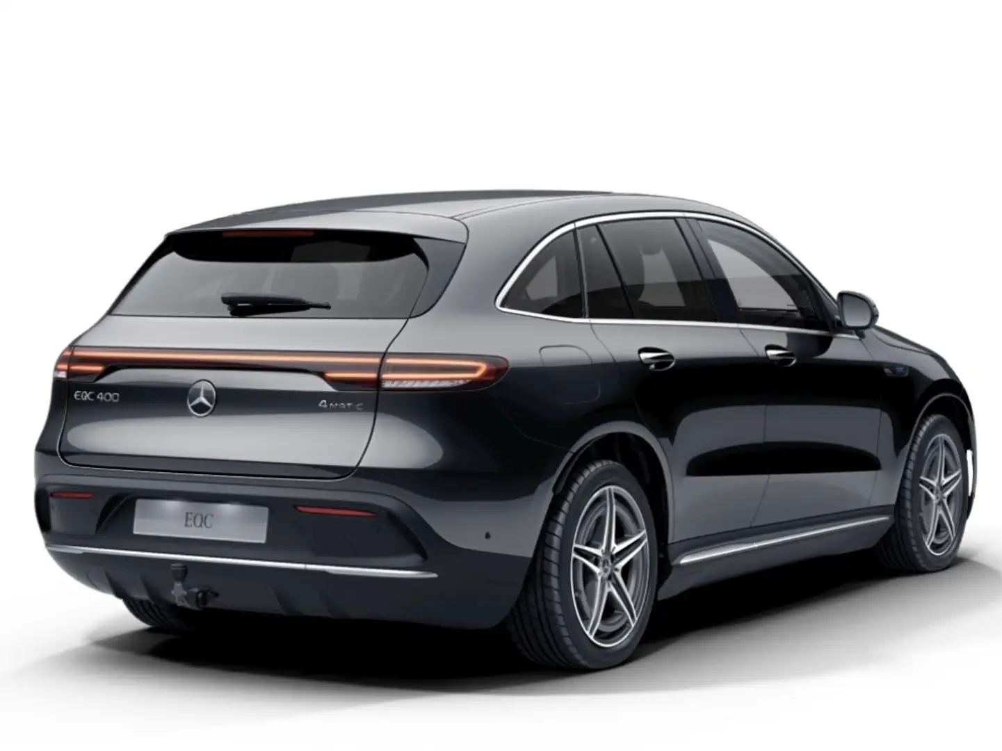 Mercedes-Benz EQC 400 4M AMG*AHK*DISTR*KEYL*MULTIB*MEMO*GSHD Schwarz - 2