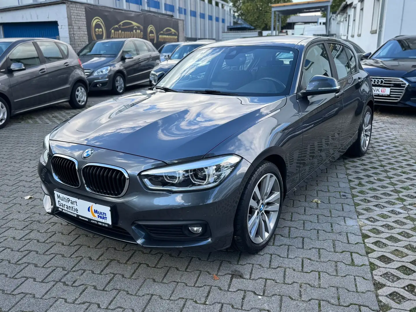 BMW 118 118 i Advantage/PDC/NAVI/LED/AUTOMATIK/ Gris - 2