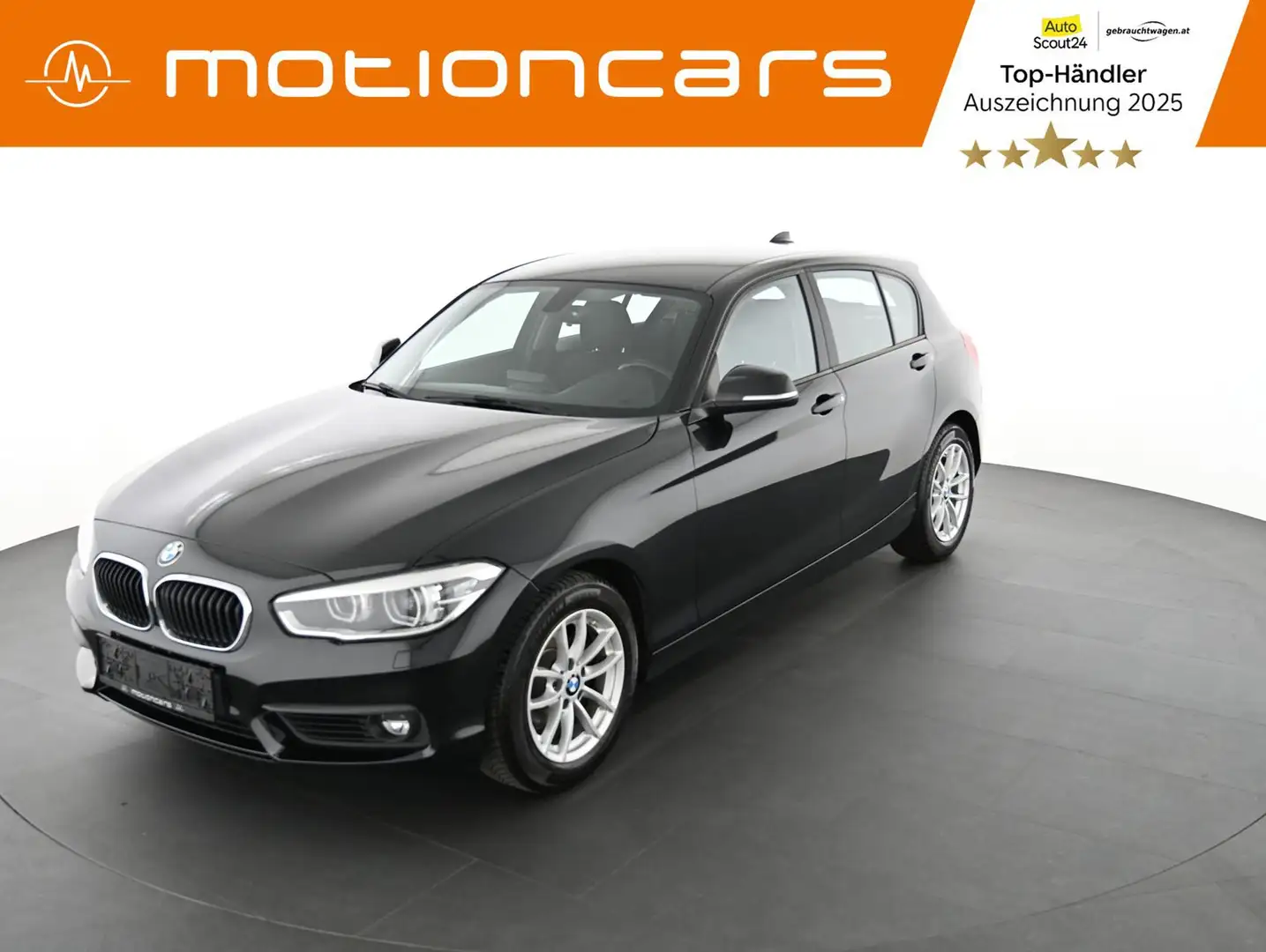 BMW 118 - 118 d 2.0 Advantage Aut. Pickerl NEU Schwarz - 1
