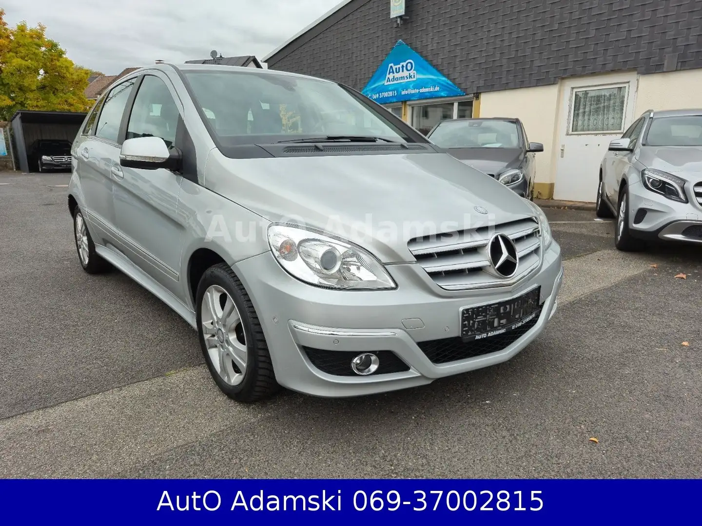 Mercedes-Benz B 200 Autotronic Parkassistent 84tkm Allwetter Silber - 1