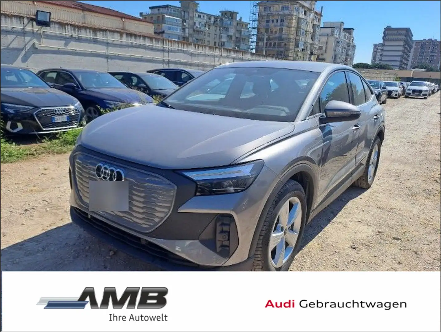 Audi Q4 e-tron 45 Assist+/virtC/Leder/Navi+ Gris - 1