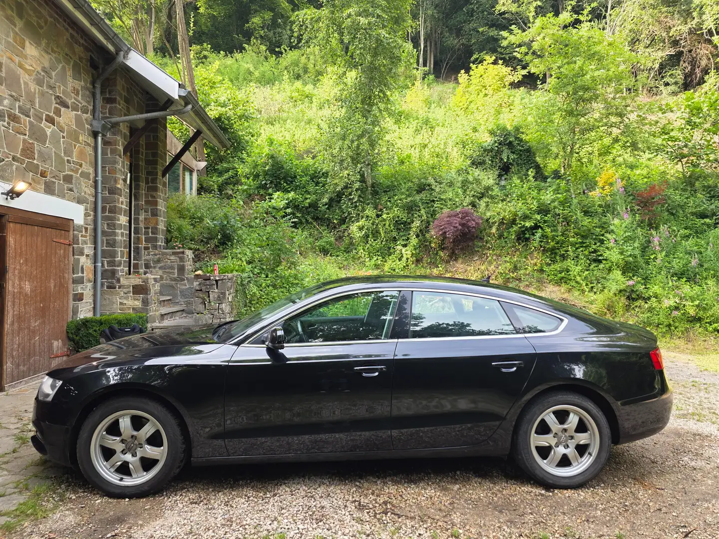 Audi A5 Sportback 2.0 TDi - Carpass - OK immatriculation Noir - 1