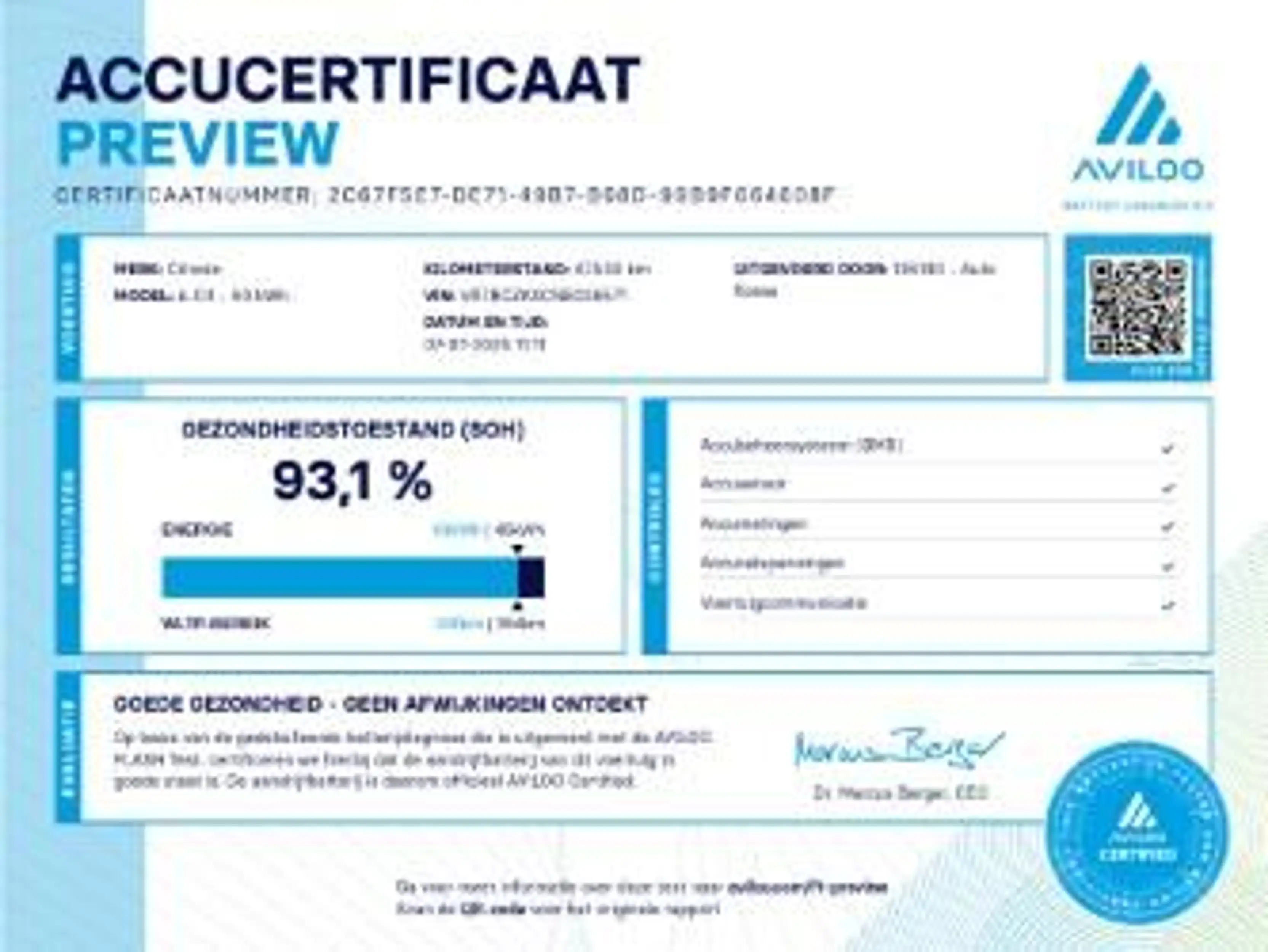 Citroen E-C4 Electric Live 50 kWh | 11 KW lader | 93,1% SOH | Apple Carp — photo 4