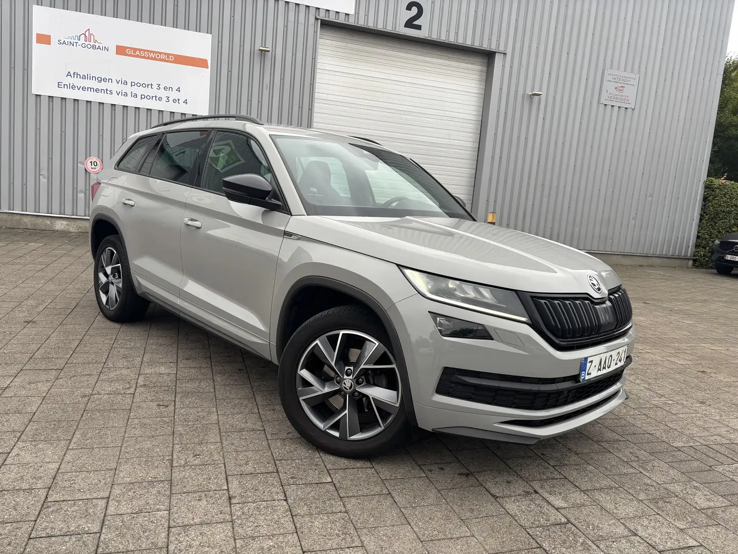 Skoda Kodiaq Kodiaq 2.0 CR TDi Sportline II DSG (EU6AP) Gris - 2