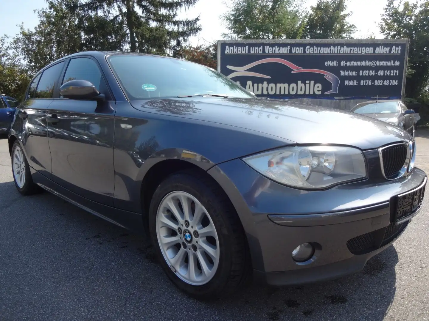 BMW 116 i/8 Fach/Klima/Tüv-Au- 01-2026 Schwarz - 1