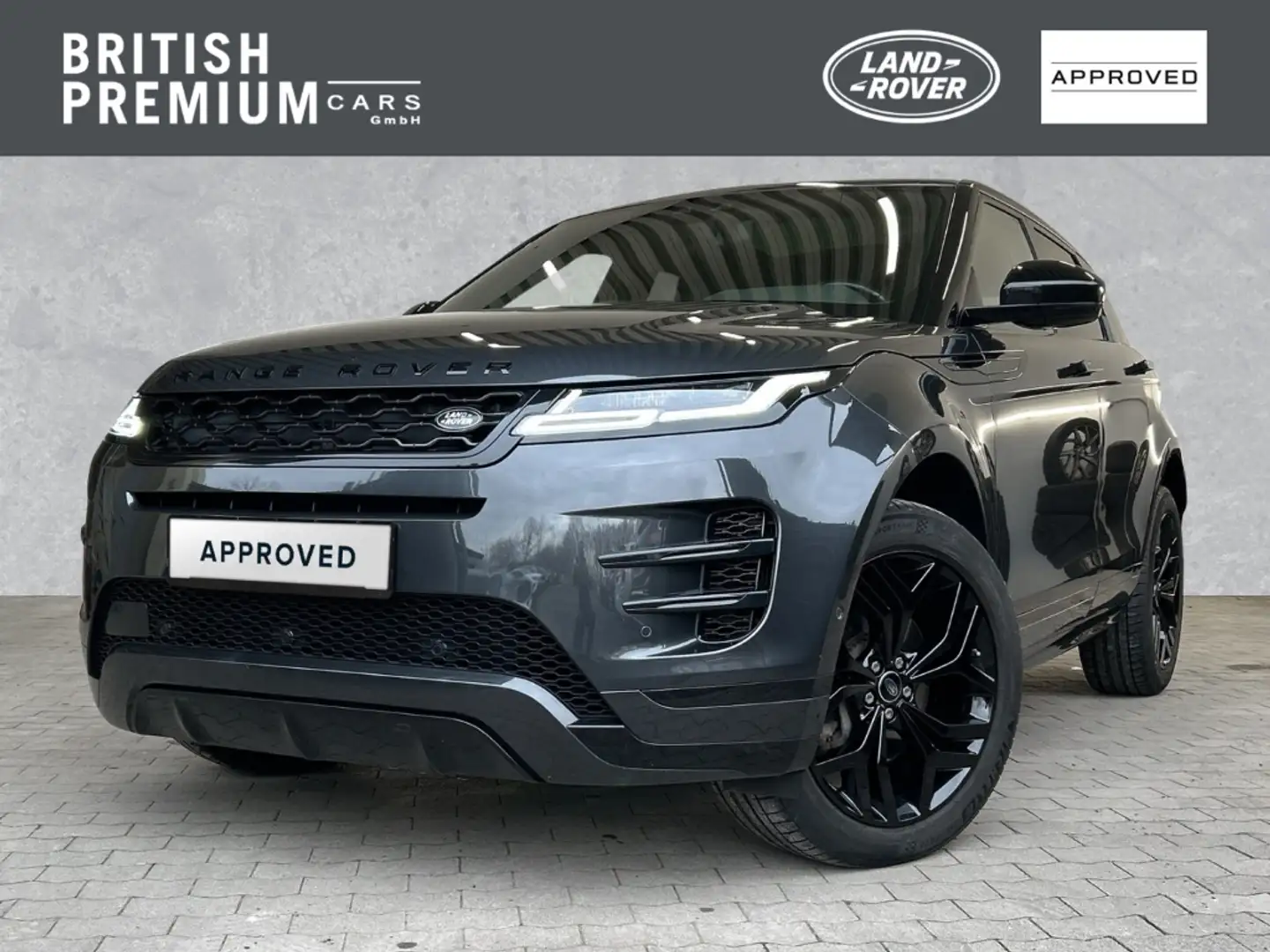 Land Rover Range Rover Evoque R-dynamic HSE 2.0 P300 Mild-Hybrid EU6d-T Pano Mer Gris - 1