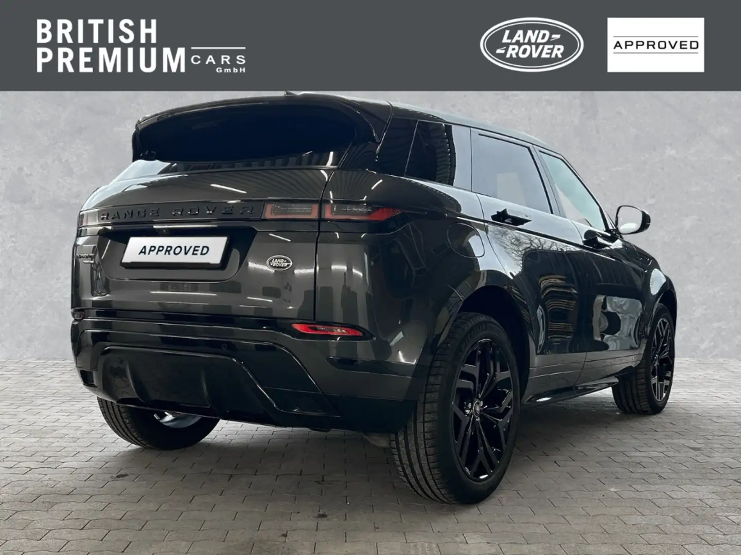Land Rover Range Rover Evoque R-dynamic HSE 2.0 P300 Mild-Hybrid EU6d-T Pano Mer Gris - 2