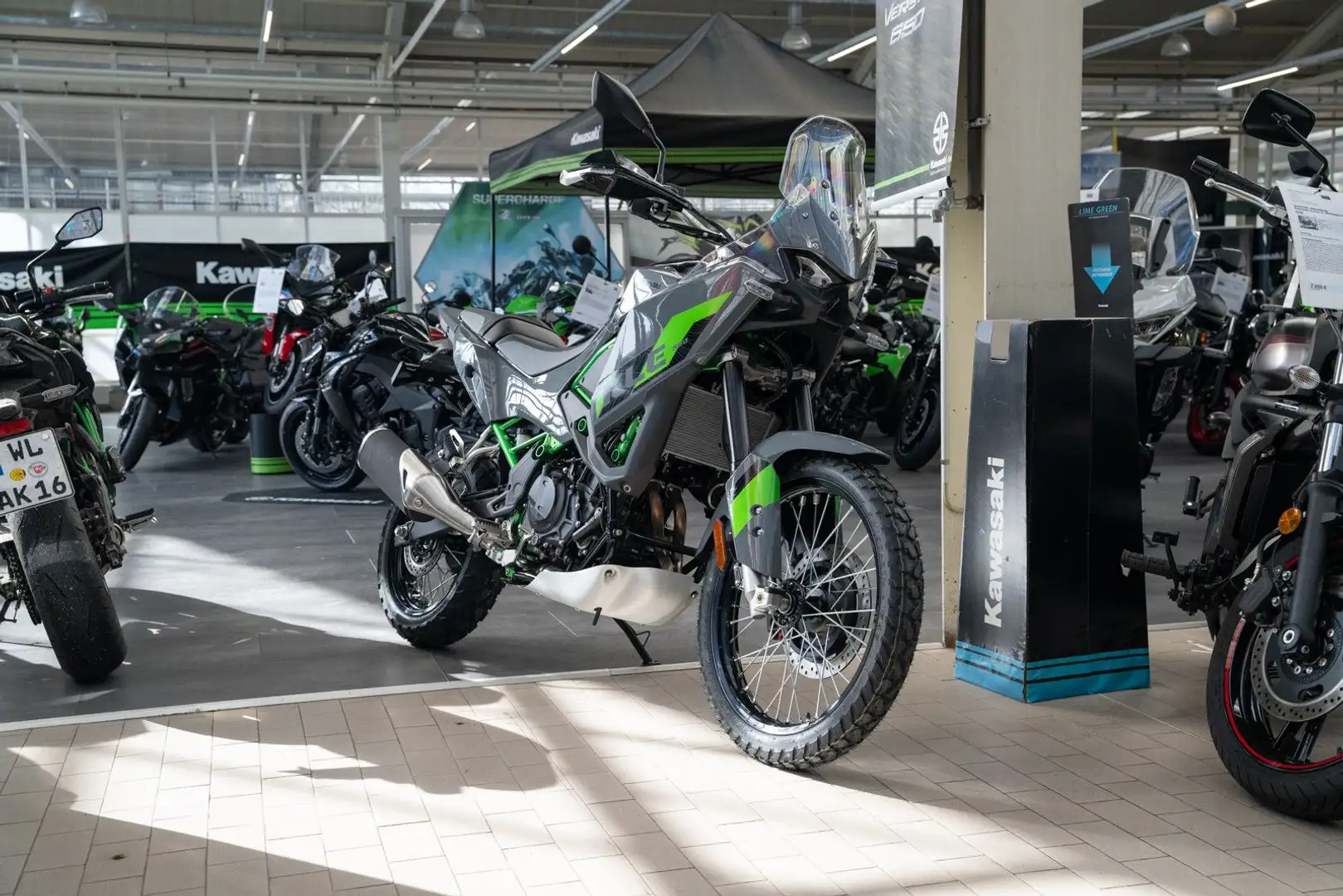 Kawasaki KLE 500 SE ABS, 4JAHRE GARANTIE,sofort lieferbar Gris - 2