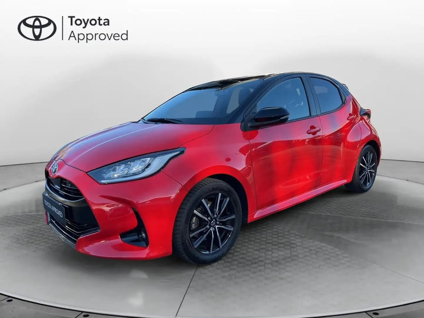 Toyota Yaris Yaris 1.5 Hybrid 5 porte Style Rood - 1