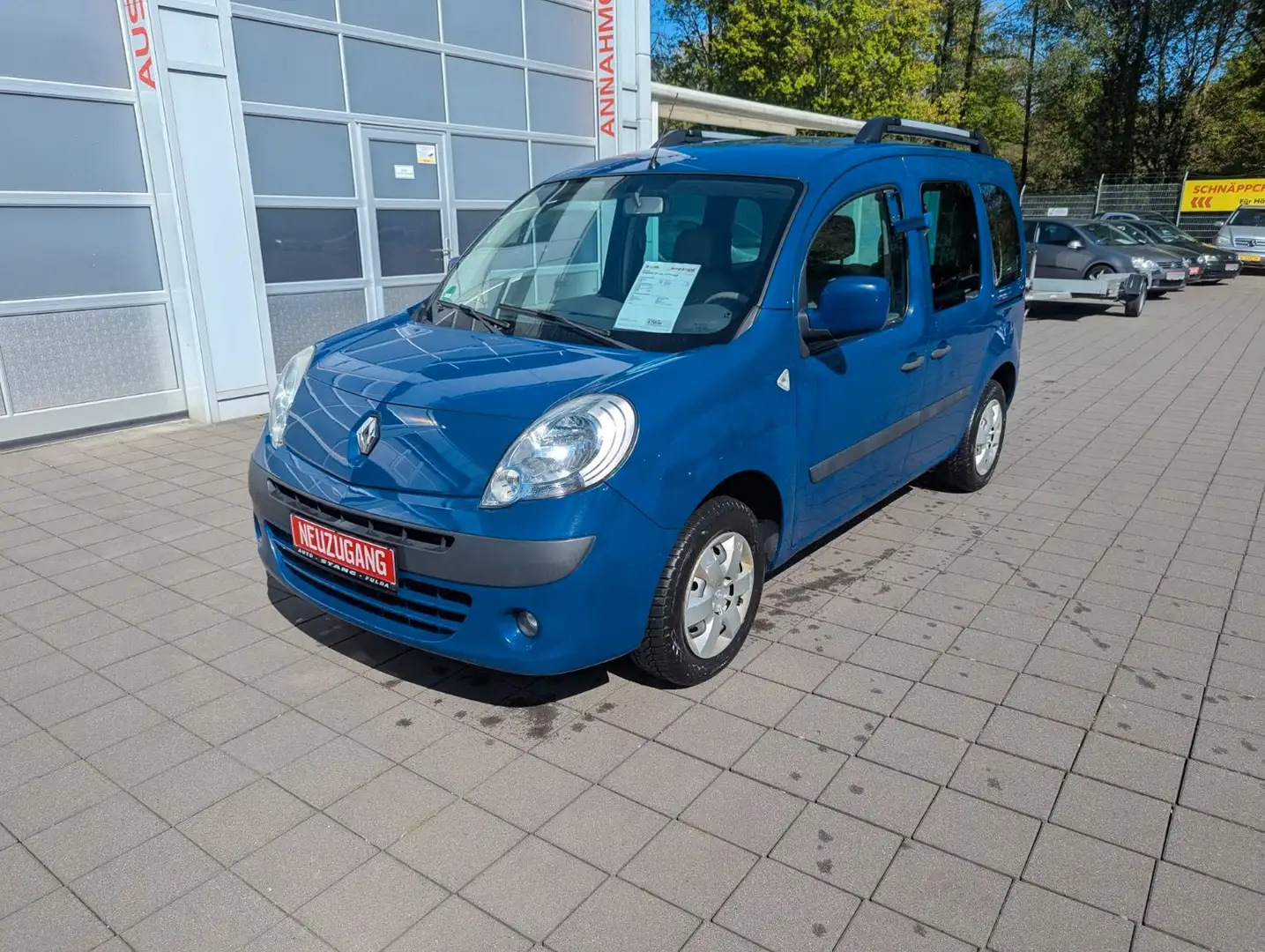 Renault Kangoo Privilege**SCHIEBETÜREN LI+RE+AHK+KLIMA** Blau - 1