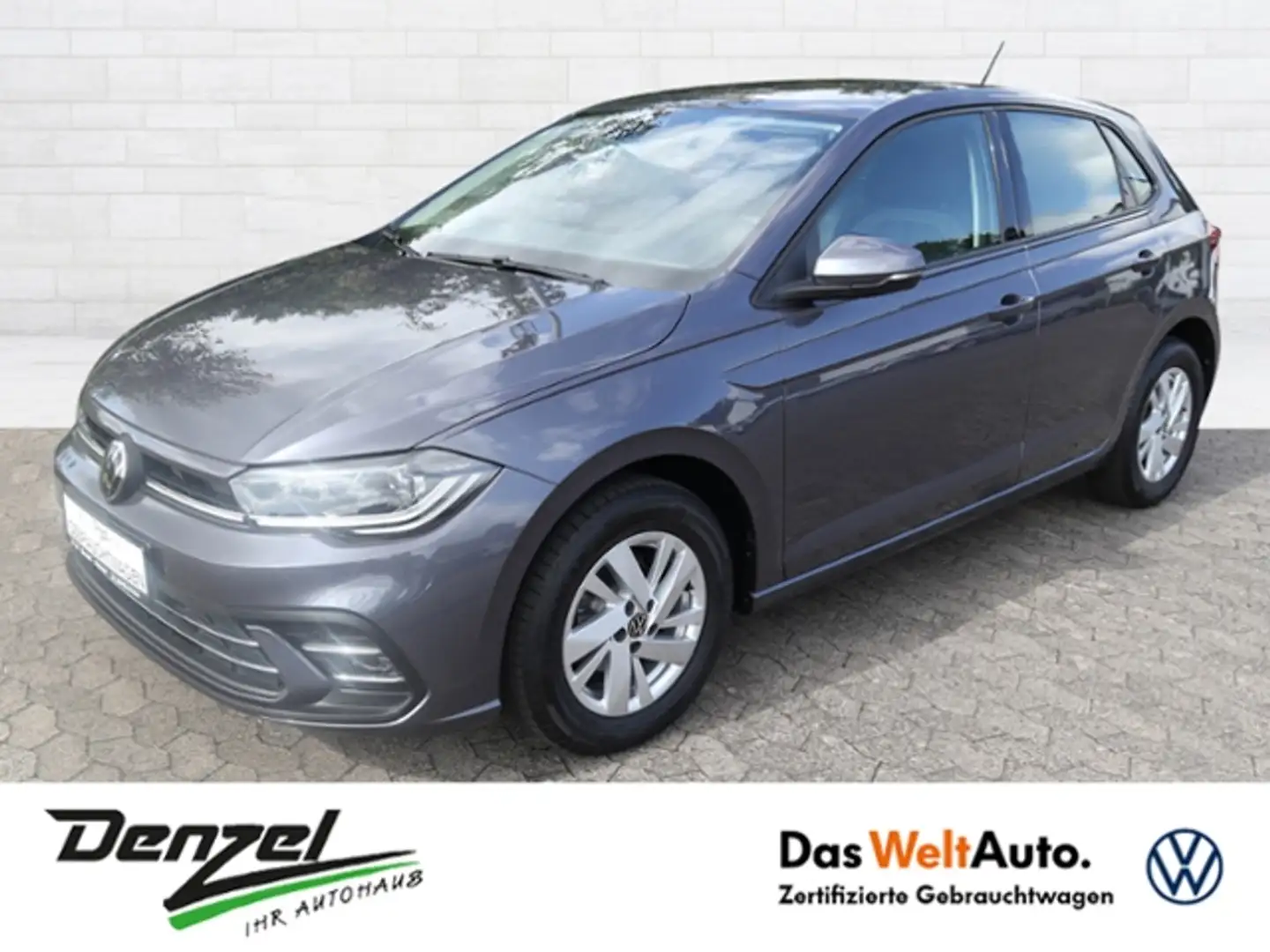 Volkswagen Polo Style 1.0 TSI ACC/APP/IQ.LIGHT Gris - 2